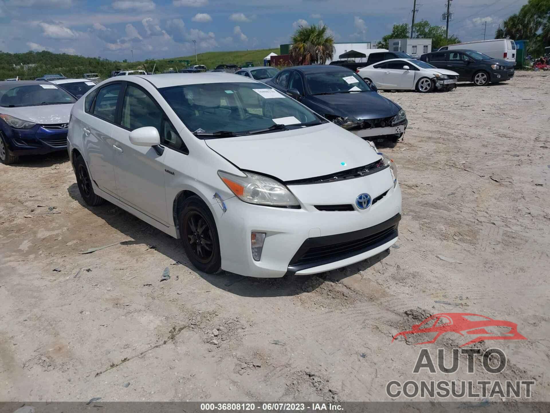 TOYOTA PRIUS 2015 - JTDKN3DU3F1942135