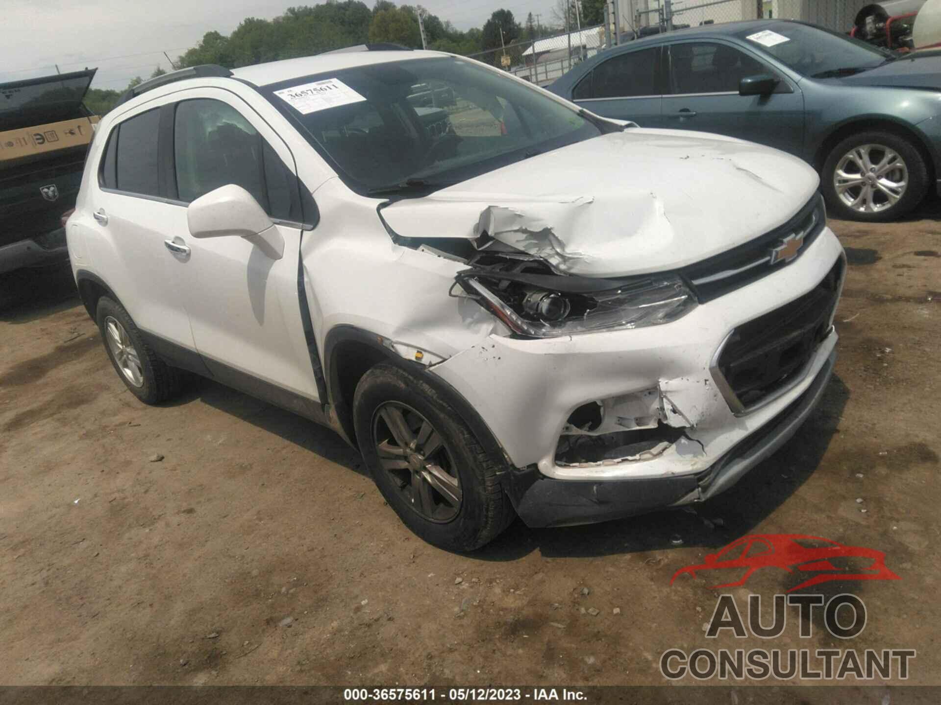 CHEVROLET TRAX 2018 - KL7CJPSB3JB683039