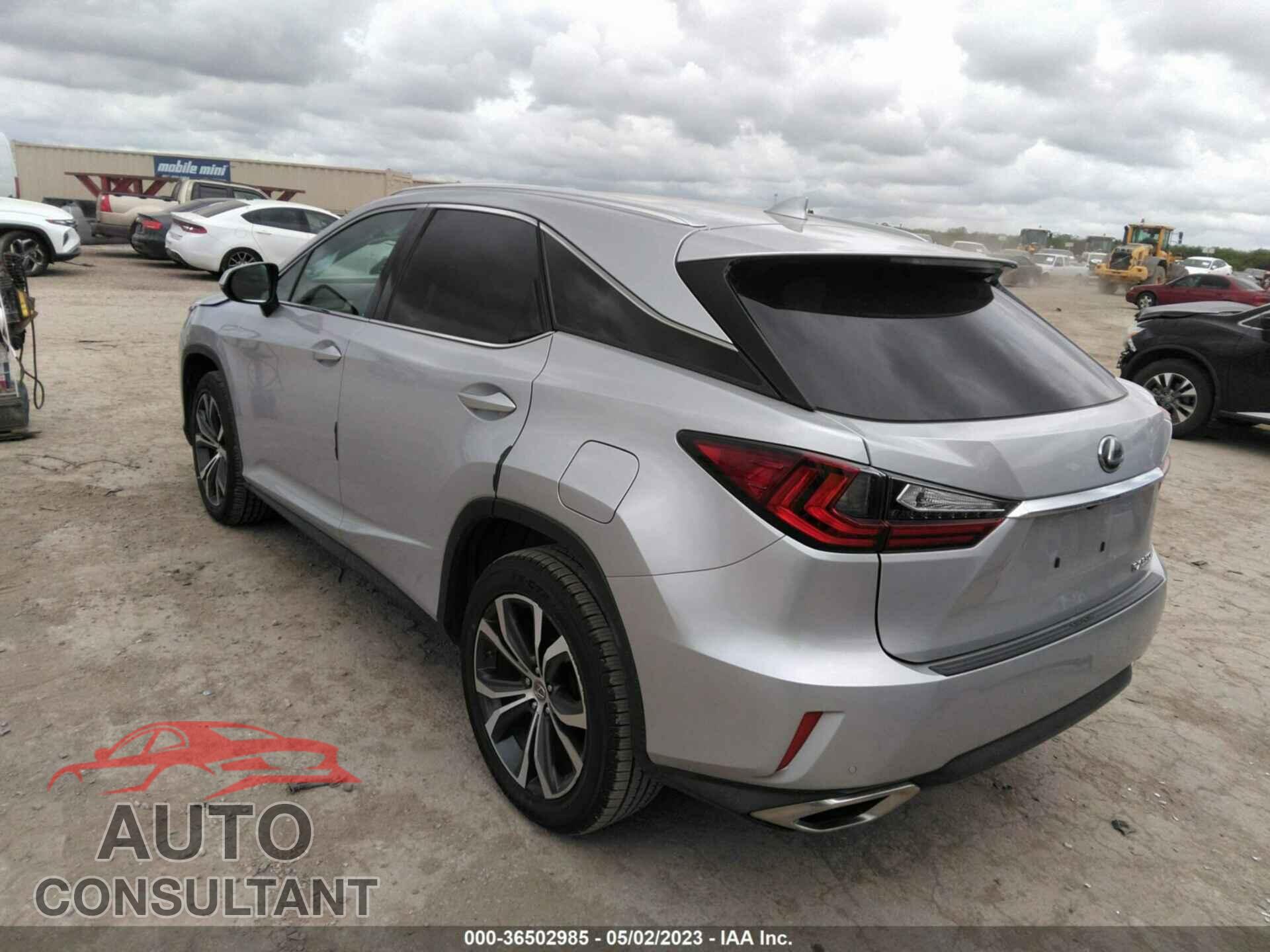 LEXUS RX 2017 - 2T2ZZMCA1HC060911
