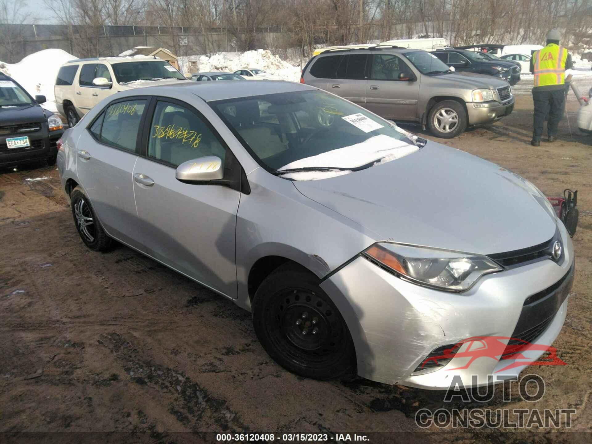 TOYOTA COROLLA 2015 - 2T1BURHE4FC364762