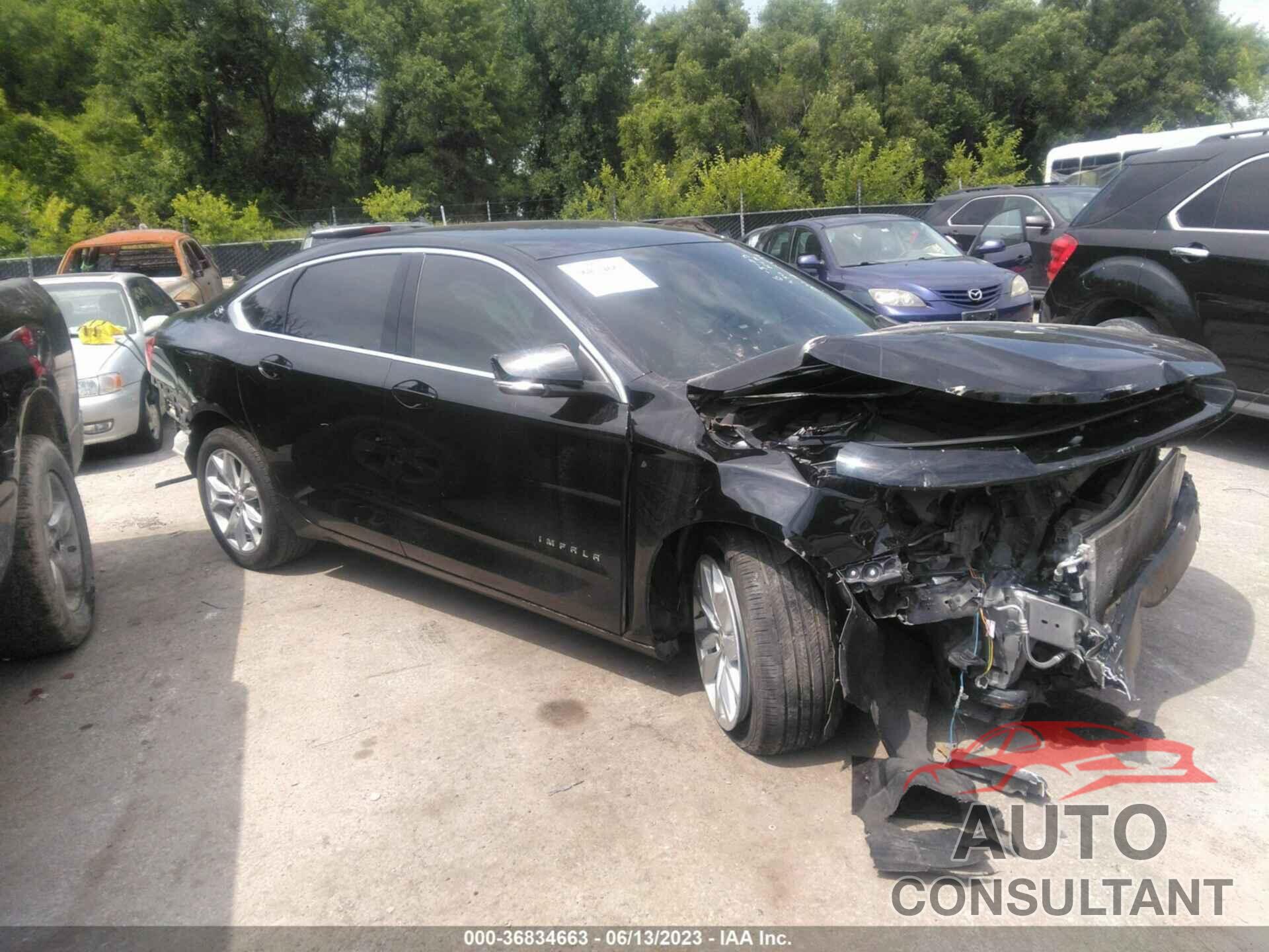 CHEVROLET IMPALA 2017 - 2G1105S32H9160478