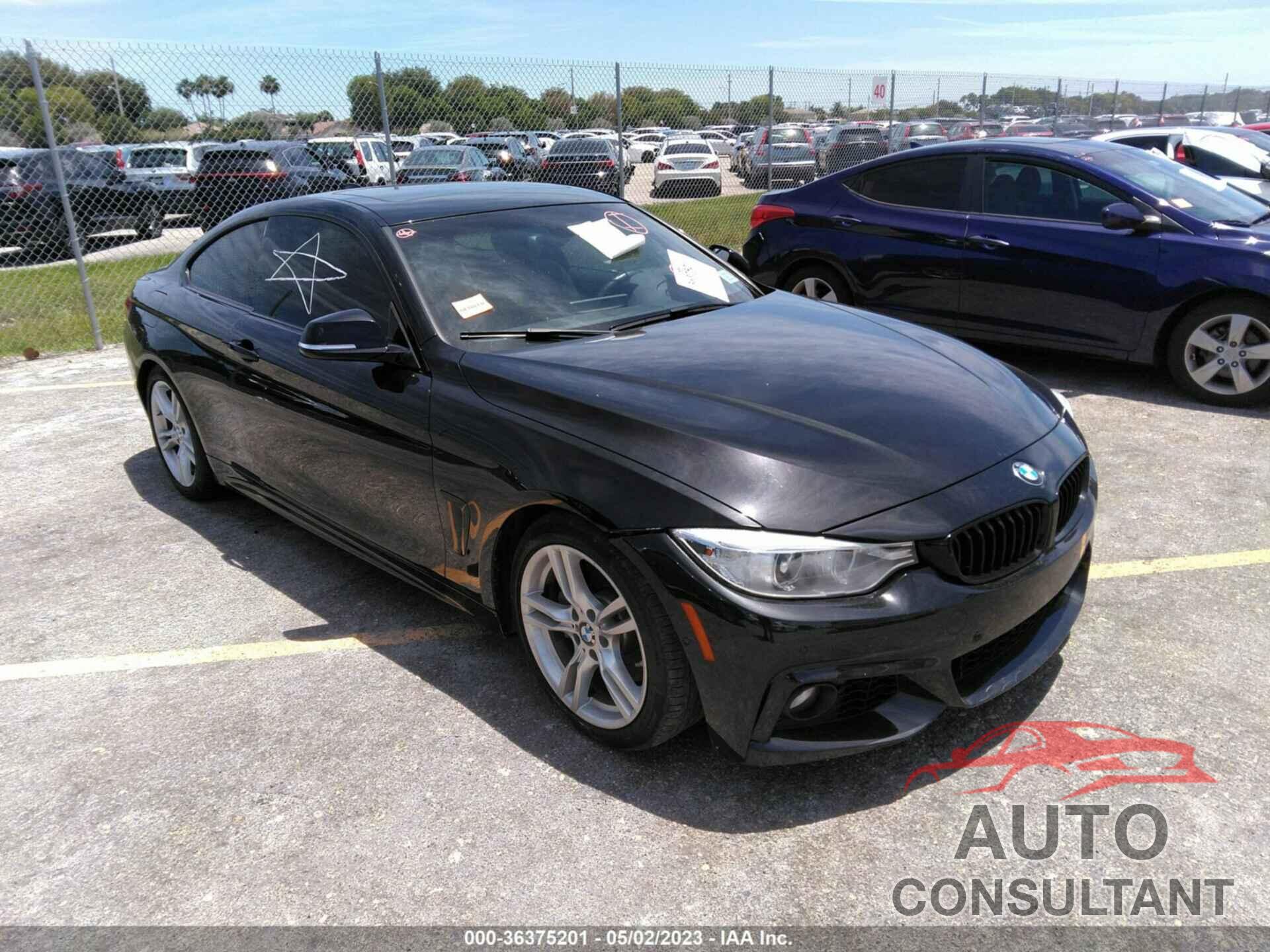 BMW 4 SERIES 2016 - WBA3N7C5XGK226704