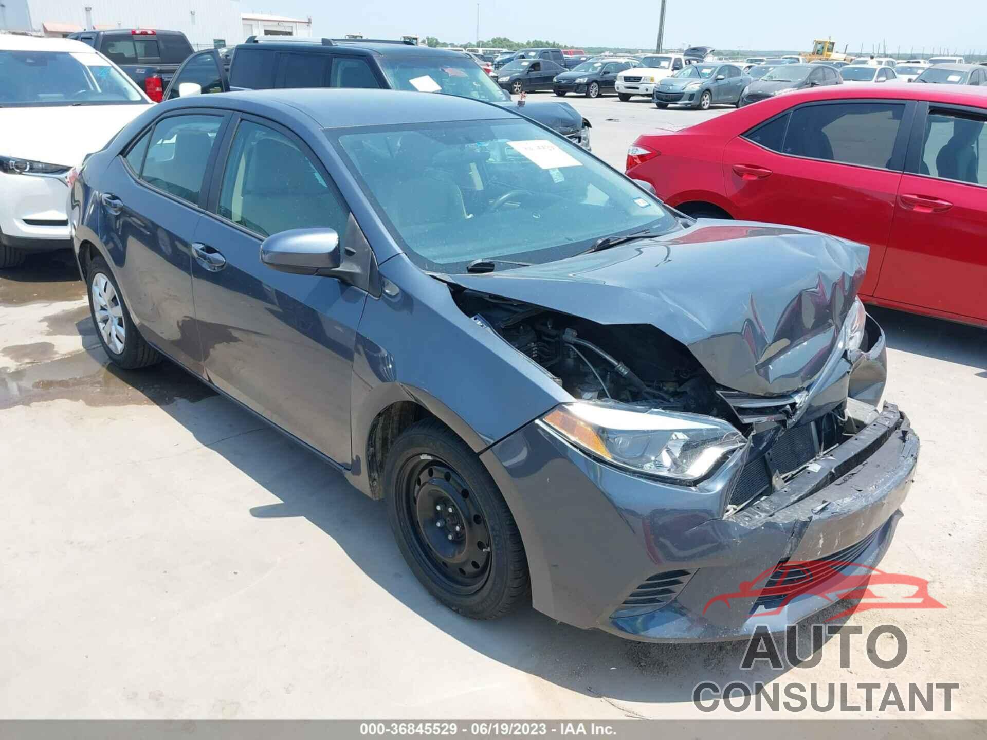 TOYOTA COROLLA 2016 - 5YFBURHE2GP382484