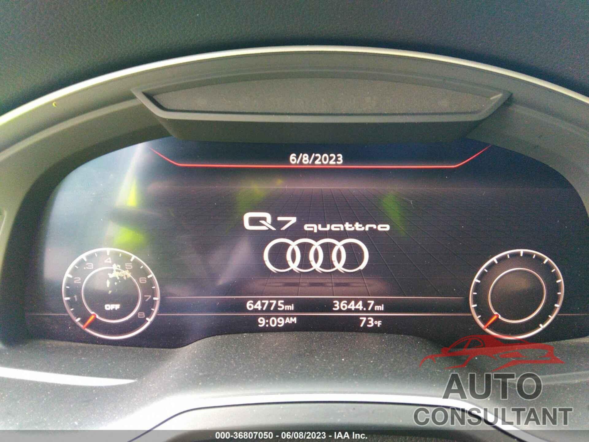 AUDI Q7 2018 - WAIVAAF78JD018747