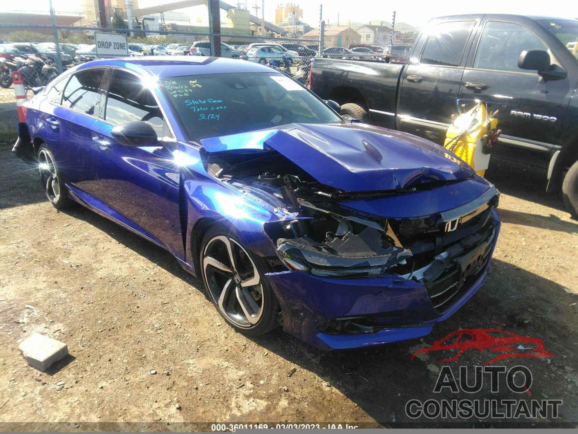 HONDA ACCORD SEDAN 2021 - 1HGCV1F39MA109189