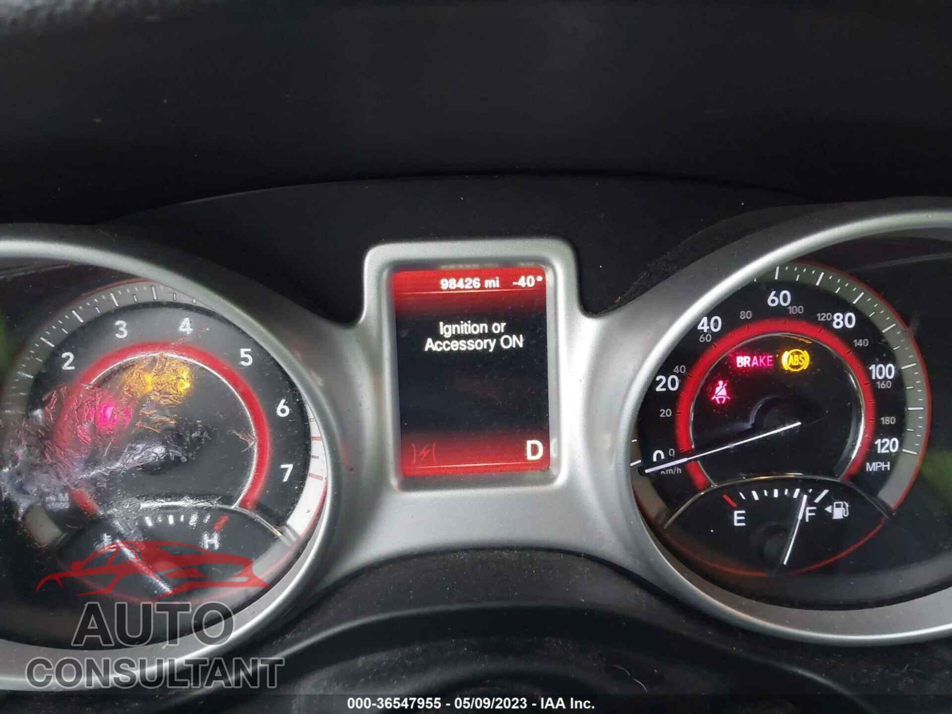 DODGE JOURNEY 2017 - 3C4PDCBB7HT604629