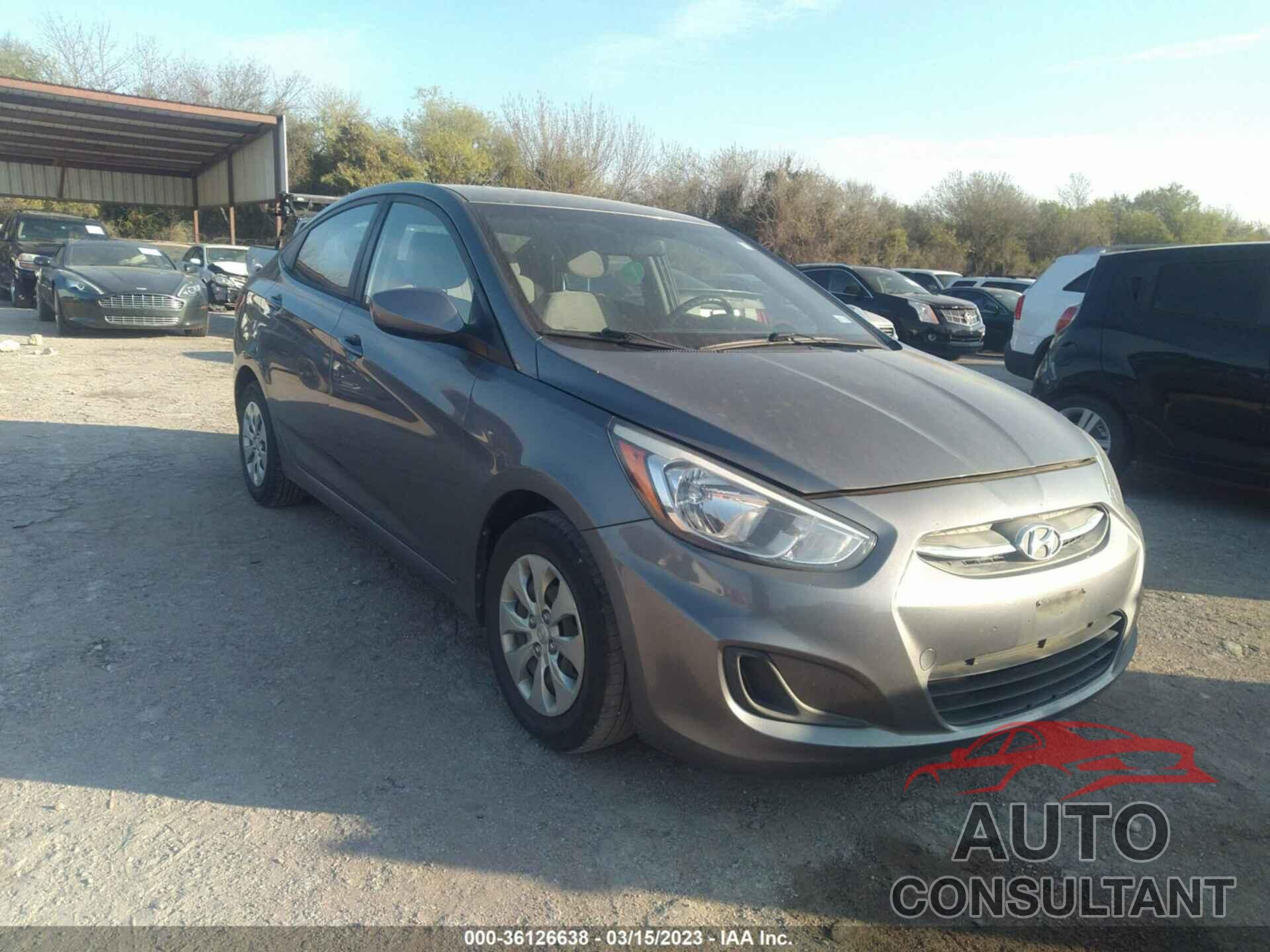 HYUNDAI ACCENT 2016 - KMHCT4AE6GU081879