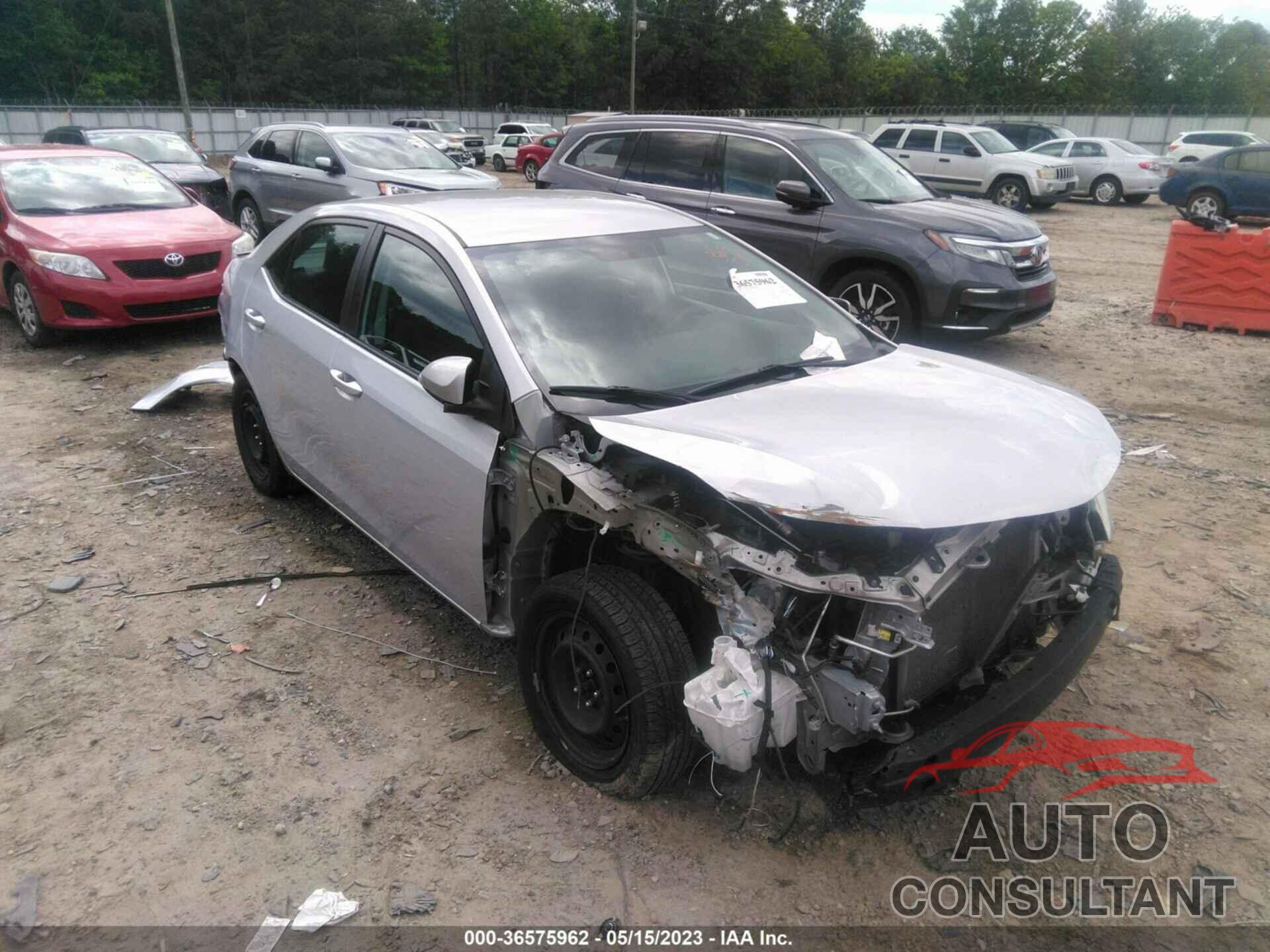 TOYOTA COROLLA 2015 - 2T1BURHE0FC437013