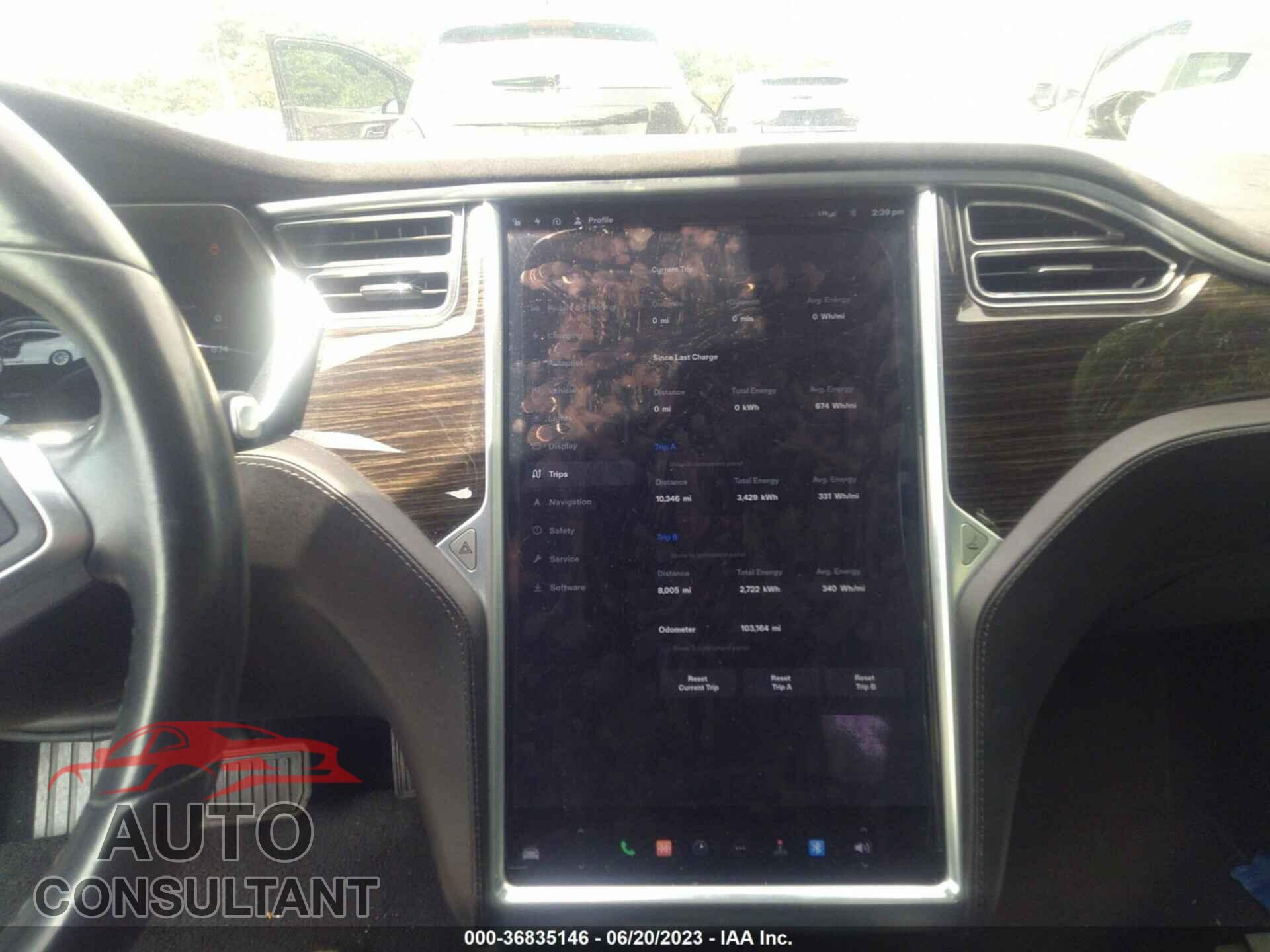 TESLA MODEL S 2016 - 5YJSA1E28GF148513