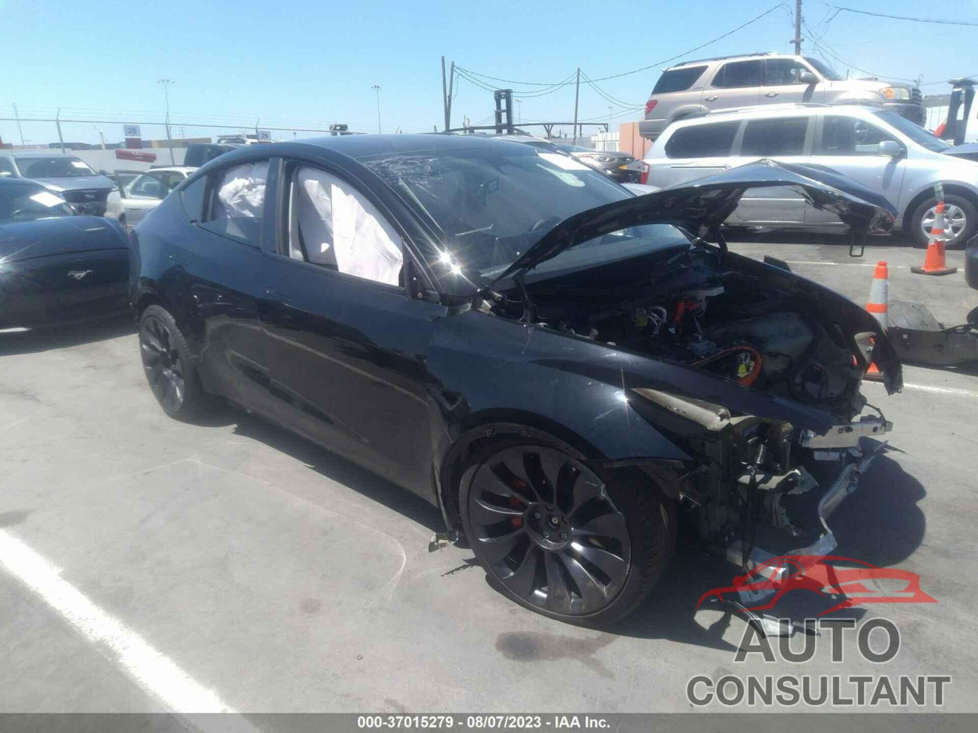 TESLA MODEL Y 2022 - 7SAYGDEF5NF573569