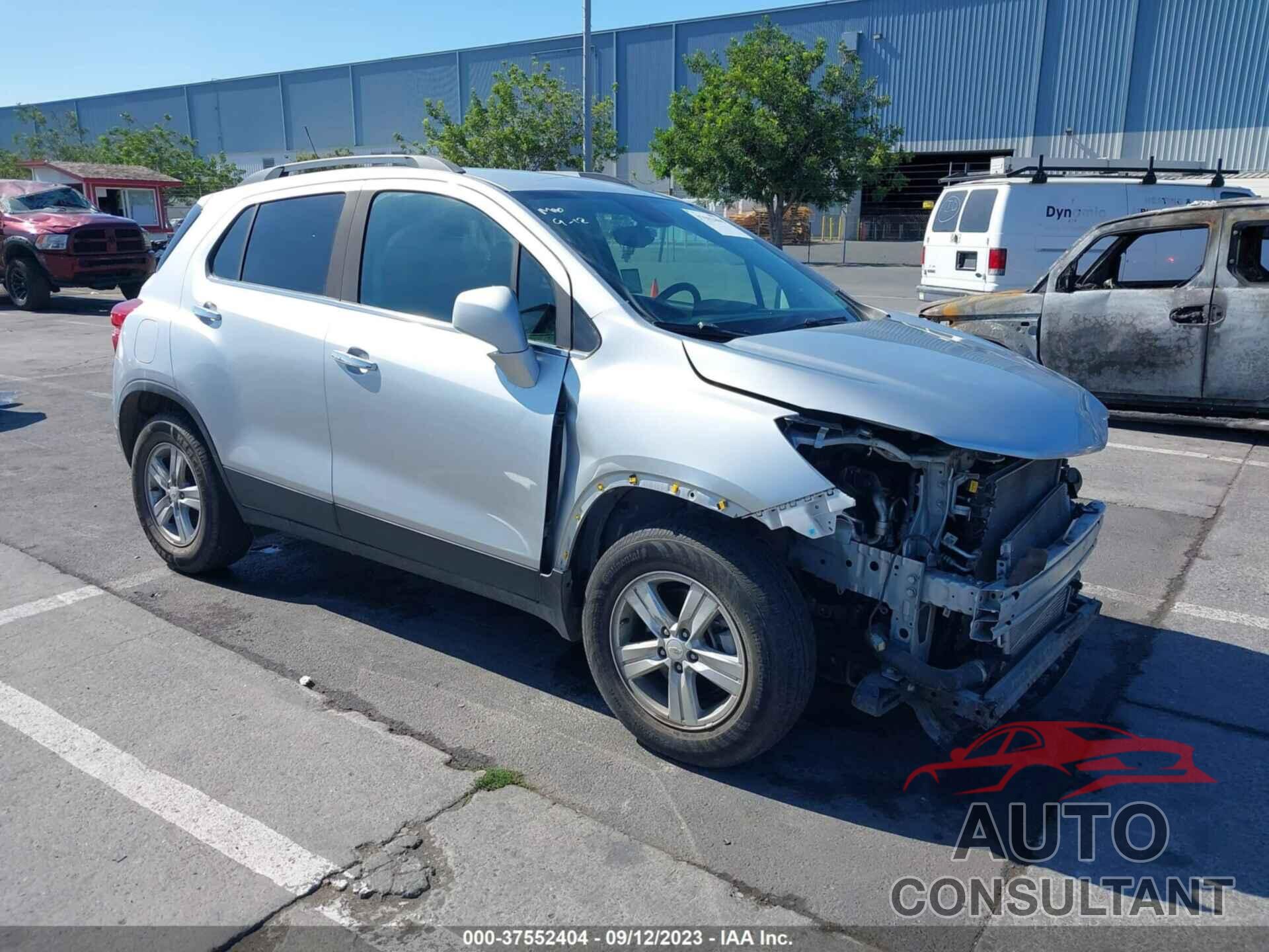 CHEVROLET TRAX 2019 - KL7CJPSB2KB841338