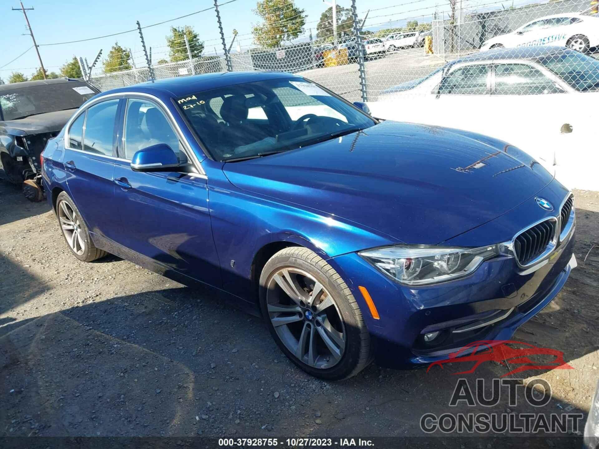 BMW 3 SERIES 2017 - WBA8E1C30HA029999