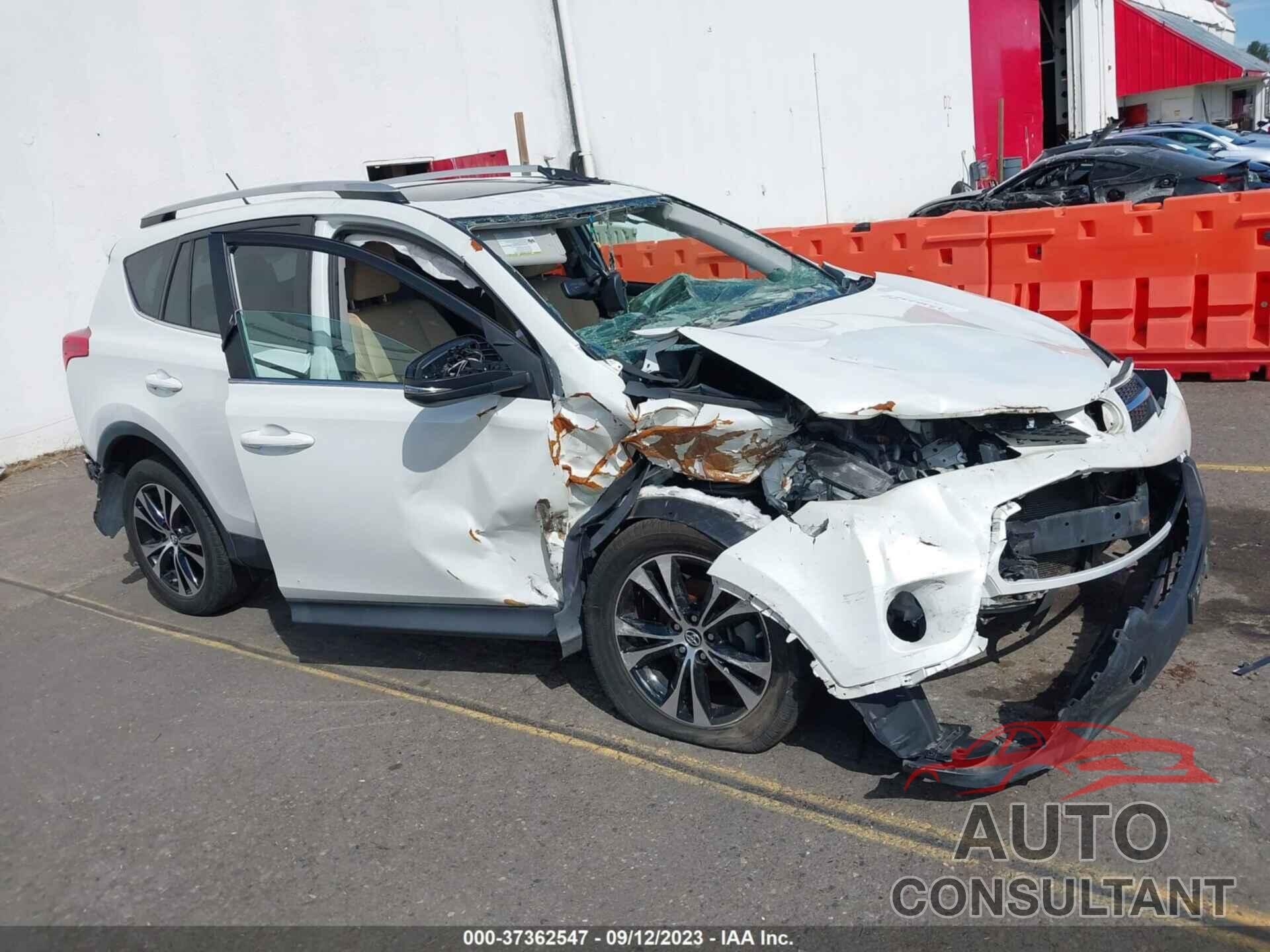 TOYOTA RAV4 2015 - 2T3DFREVXFW301937