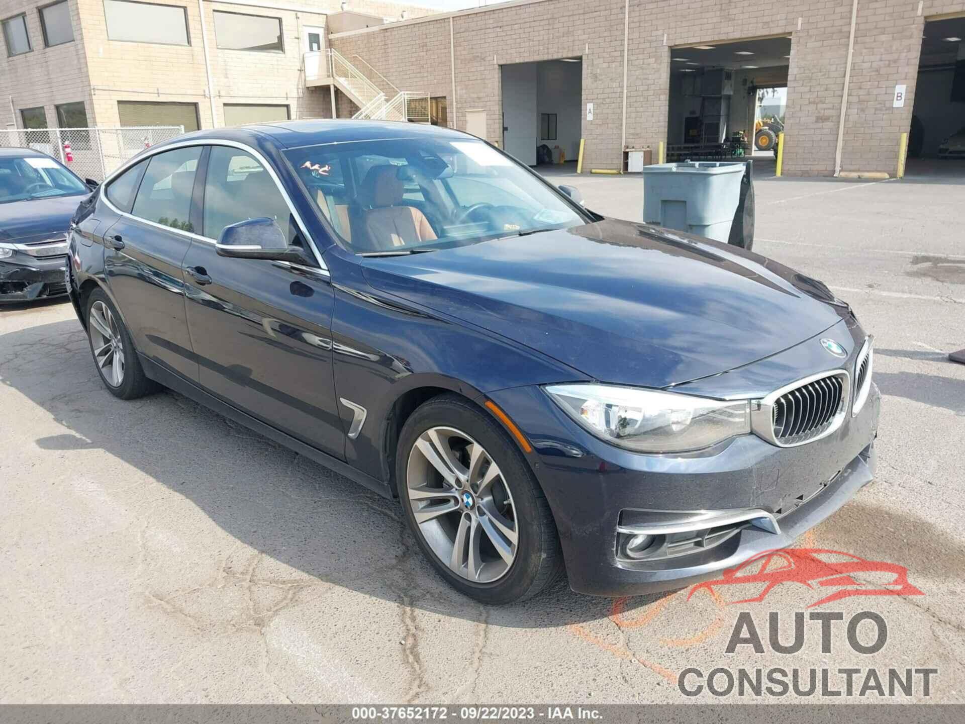 BMW 328I GRAN TURISMO 2016 - WBA8Z5C58GG500385