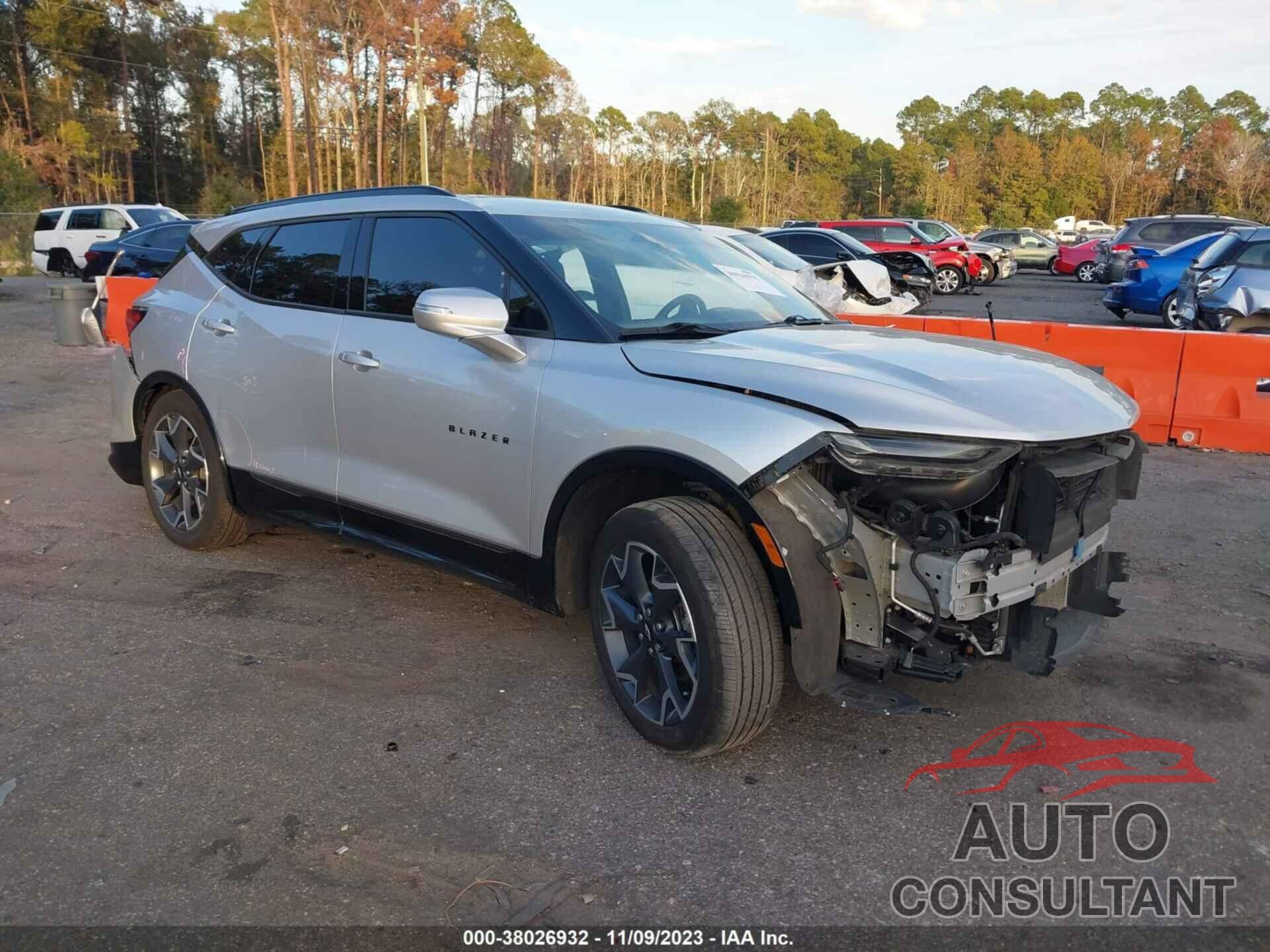 CHEVROLET BLAZER 2021 - 3GNKBERS6MS522190