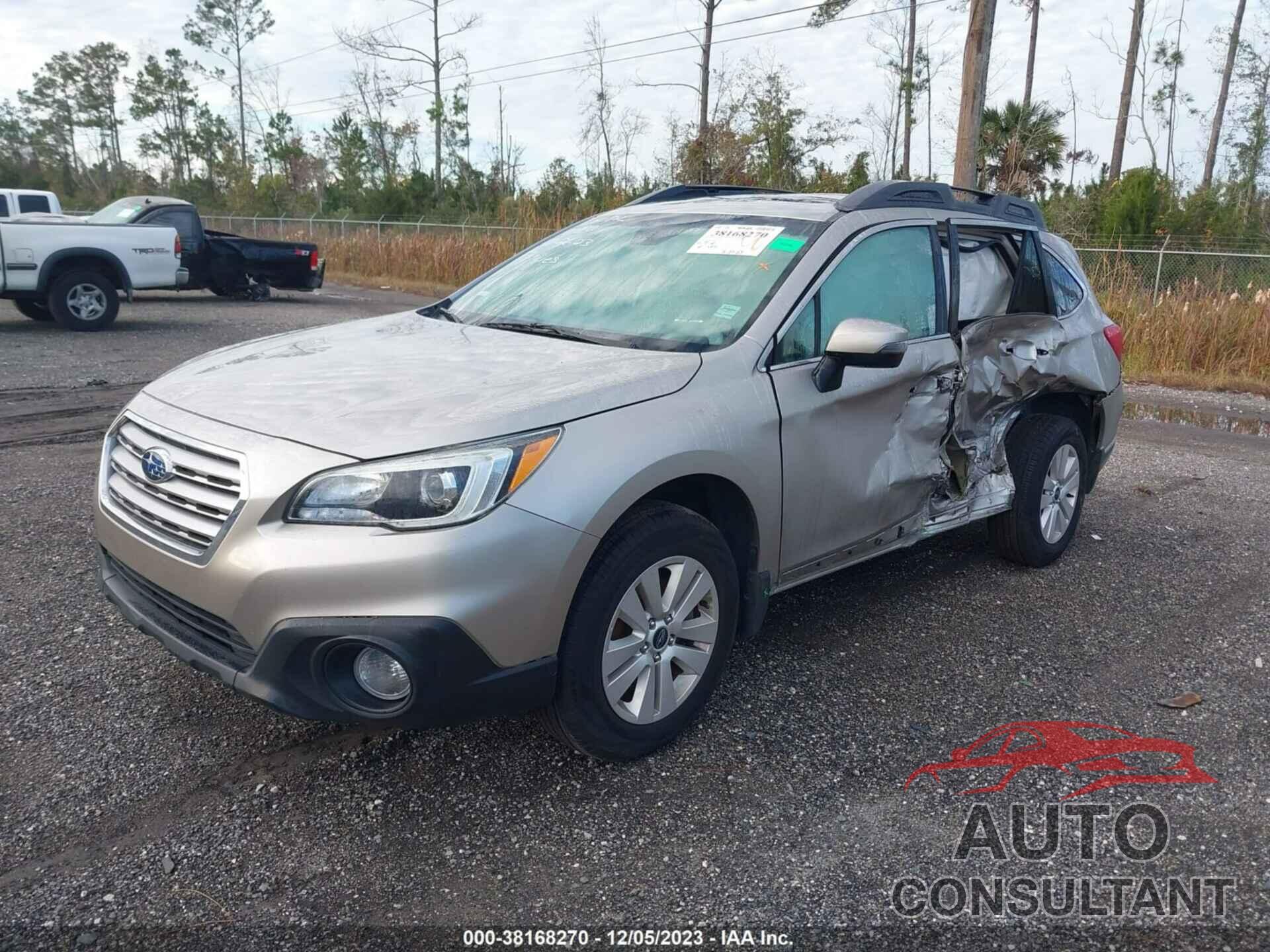 SUBARU OUTBACK 2017 - 4S4BSAHC4H3201543