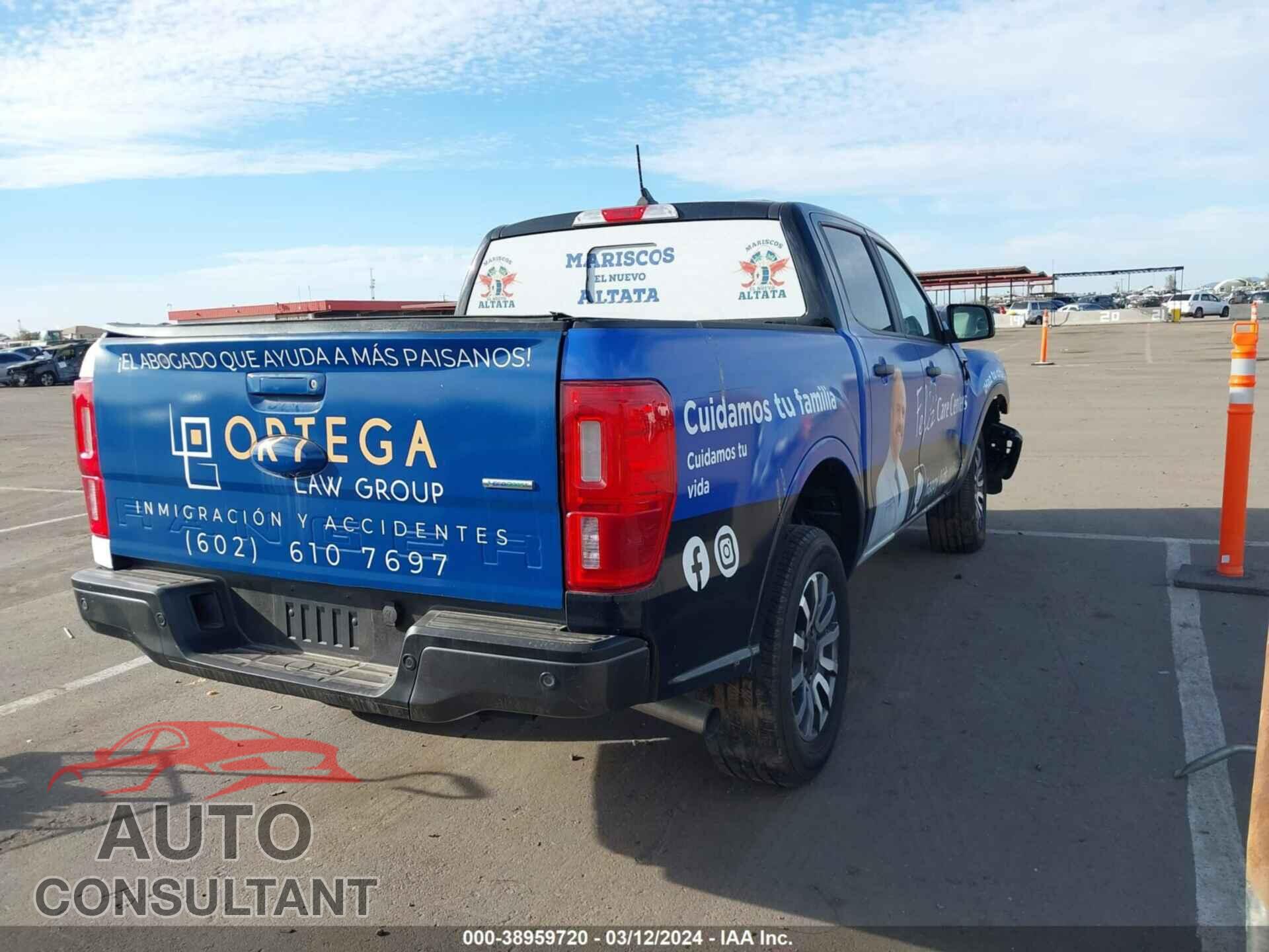 FORD RANGER 2019 - 1FTER4EH8KLA15641
