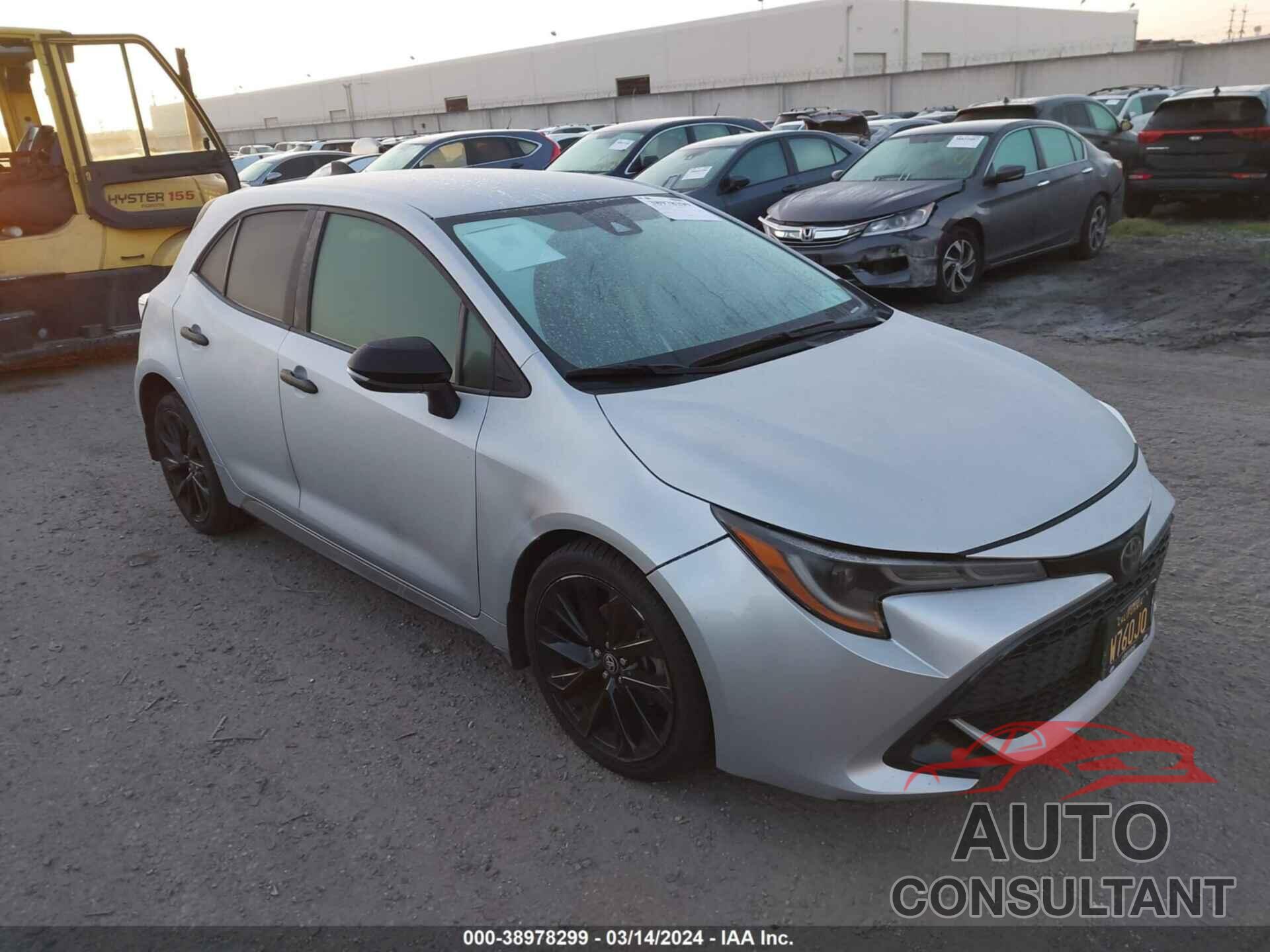 TOYOTA COROLLA 2020 - JTND4RBE6L3090580
