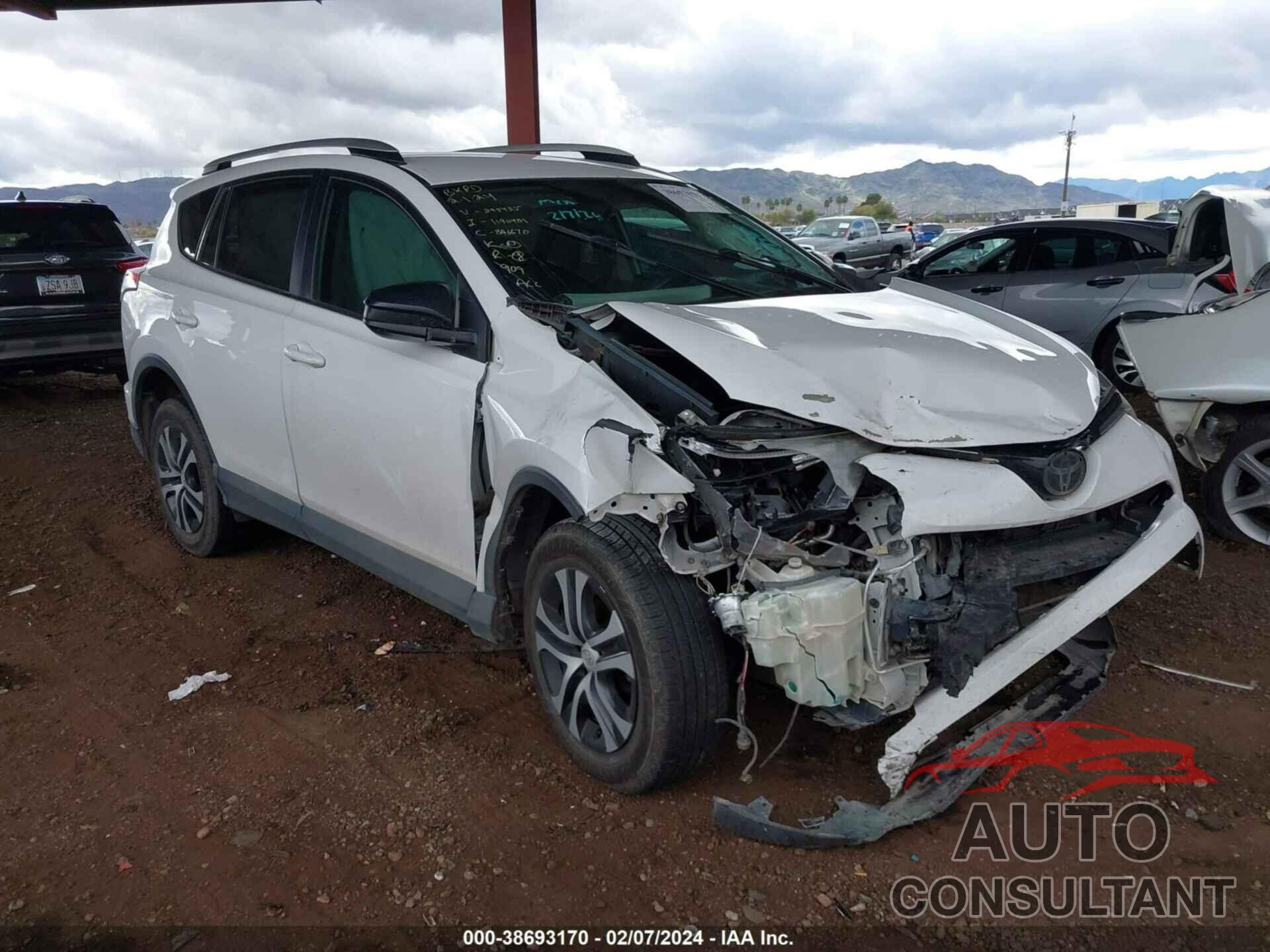 TOYOTA RAV4 2016 - 2T3ZFREVXGW295435