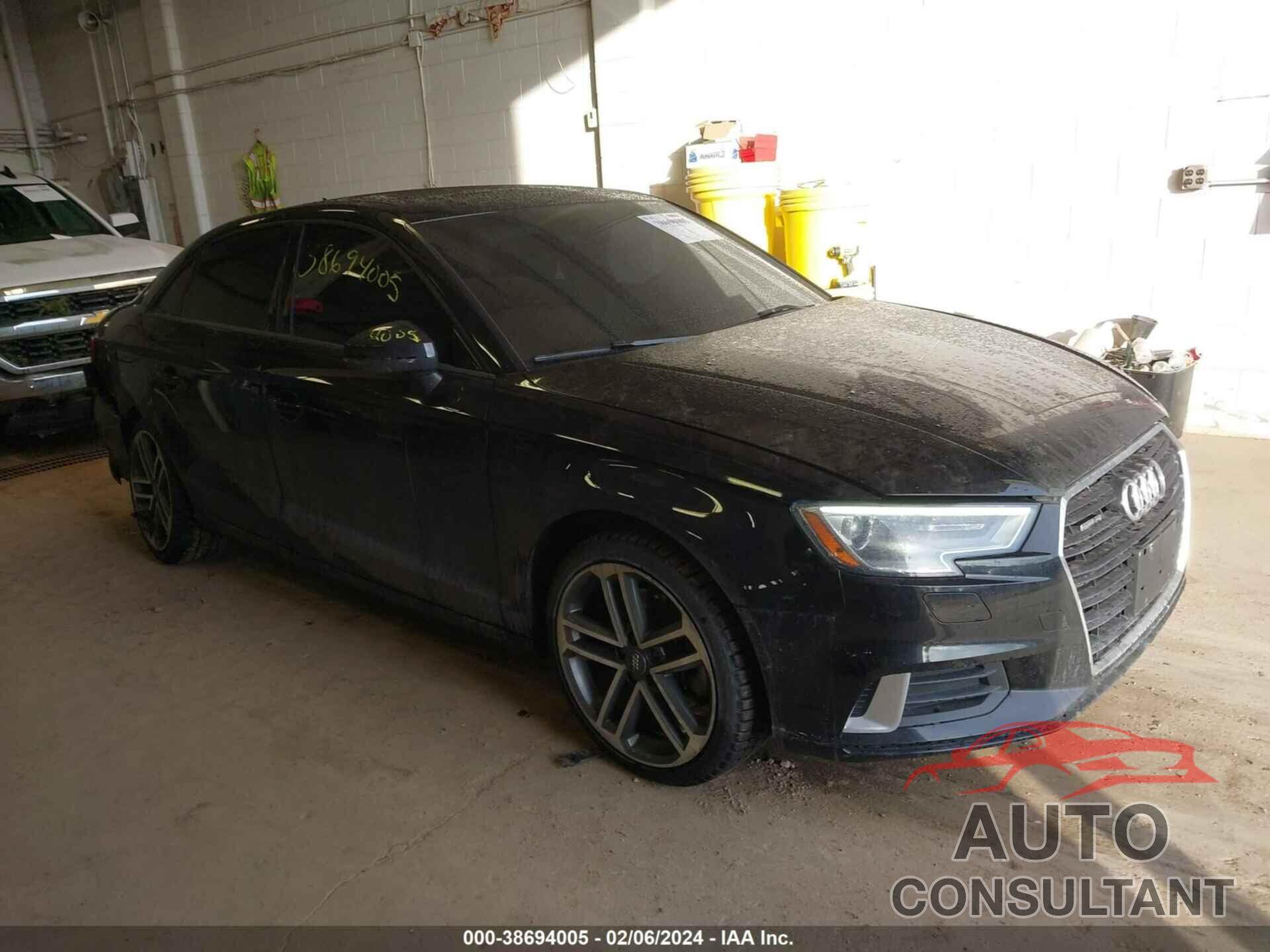 AUDI A3 2017 - WAUB8GFF4H1028344