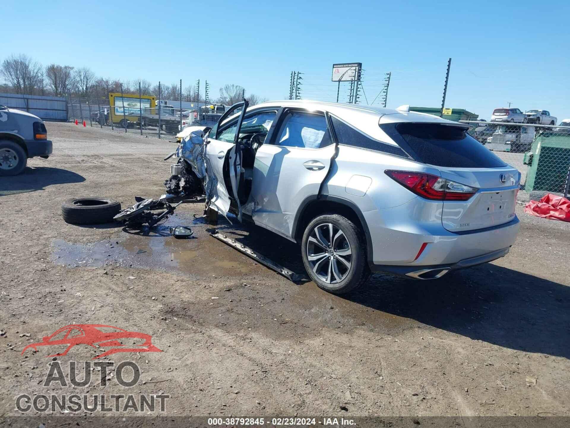 LEXUS RX 2019 - 2T2BZMCA7KC171004
