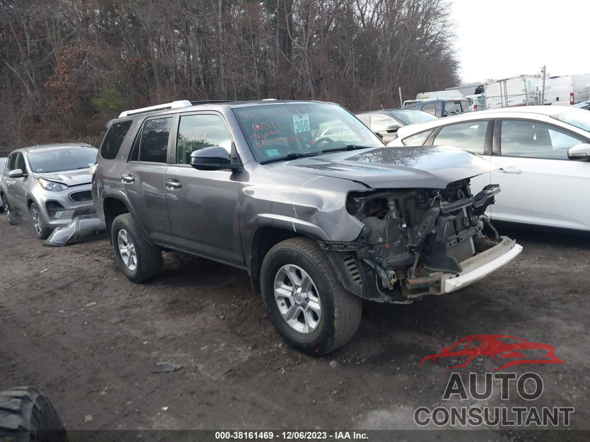 TOYOTA 4RUNNER 2016 - JTEBU5JR0G5307782