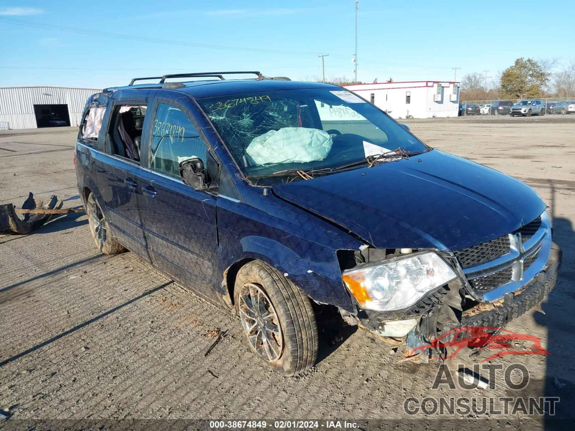 DODGE GRAND CARAVAN 2017 - 2C4RDGCG1HR806363