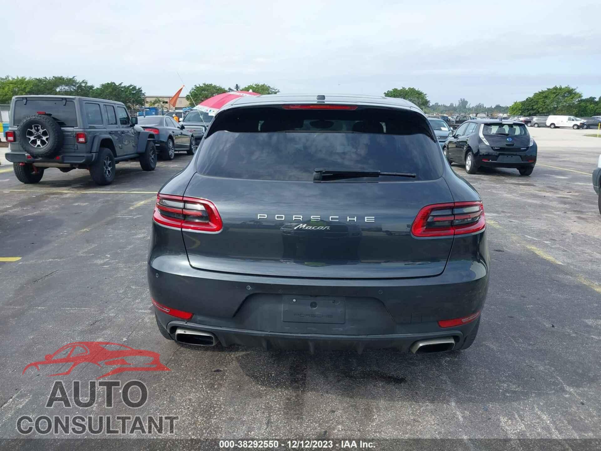 PORSCHE MACAN 2017 - WP1AA2A51HLB03380