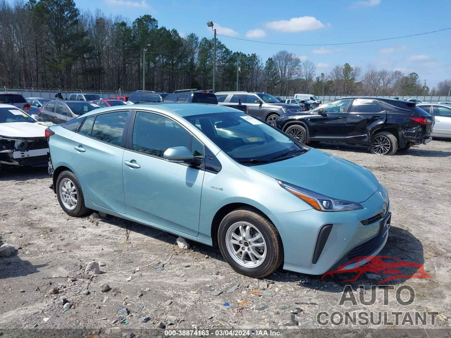 TOYOTA PRIUS 2019 - JTDKARFU9K3081358