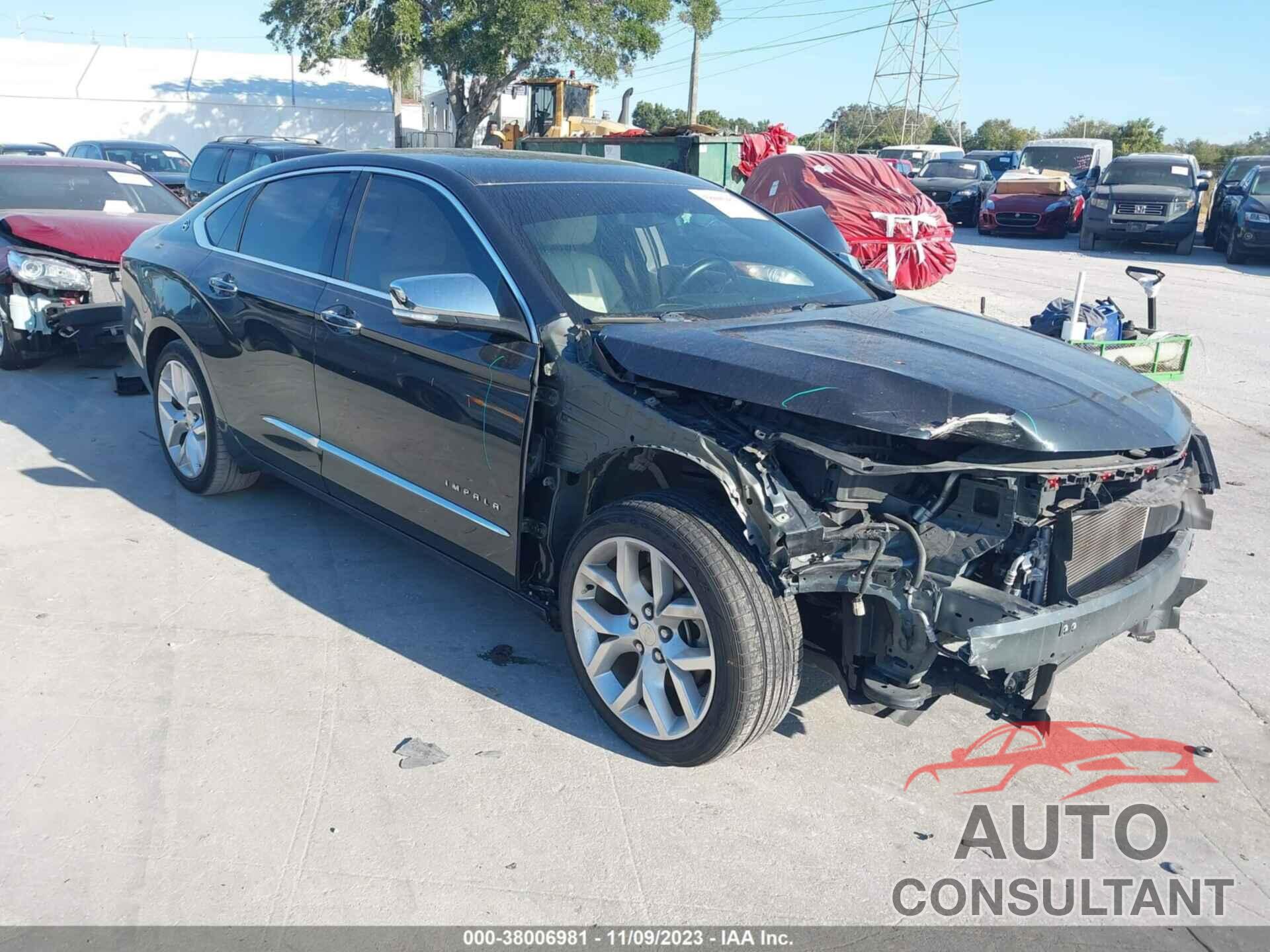 CHEVROLET IMPALA 2018 - 2G1125S38J9134208