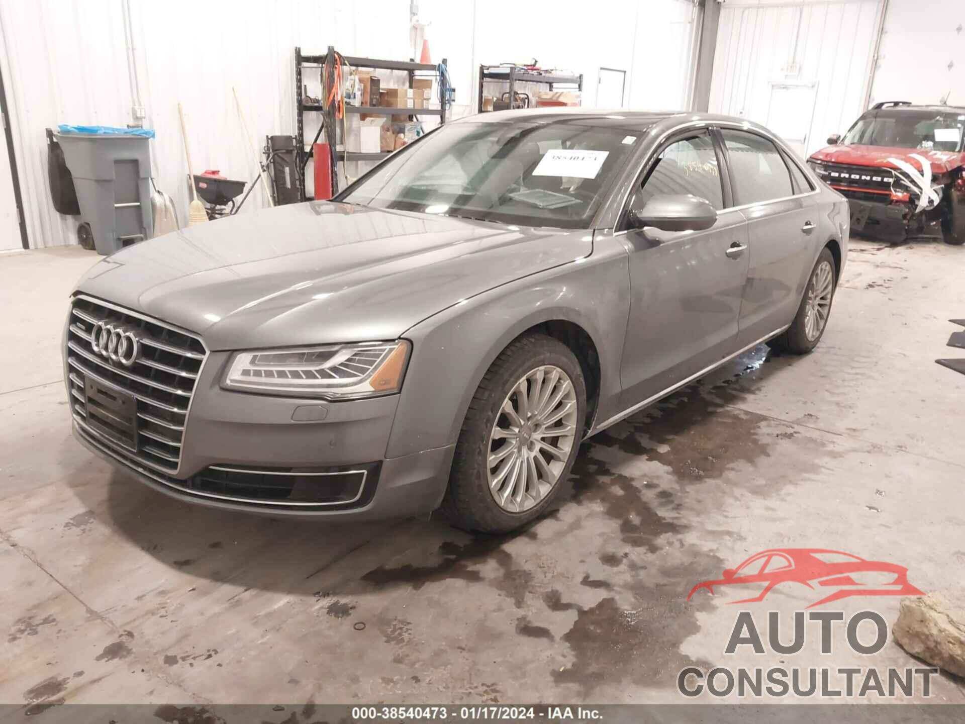 AUDI A8 2016 - WAU34AFD9GN019027