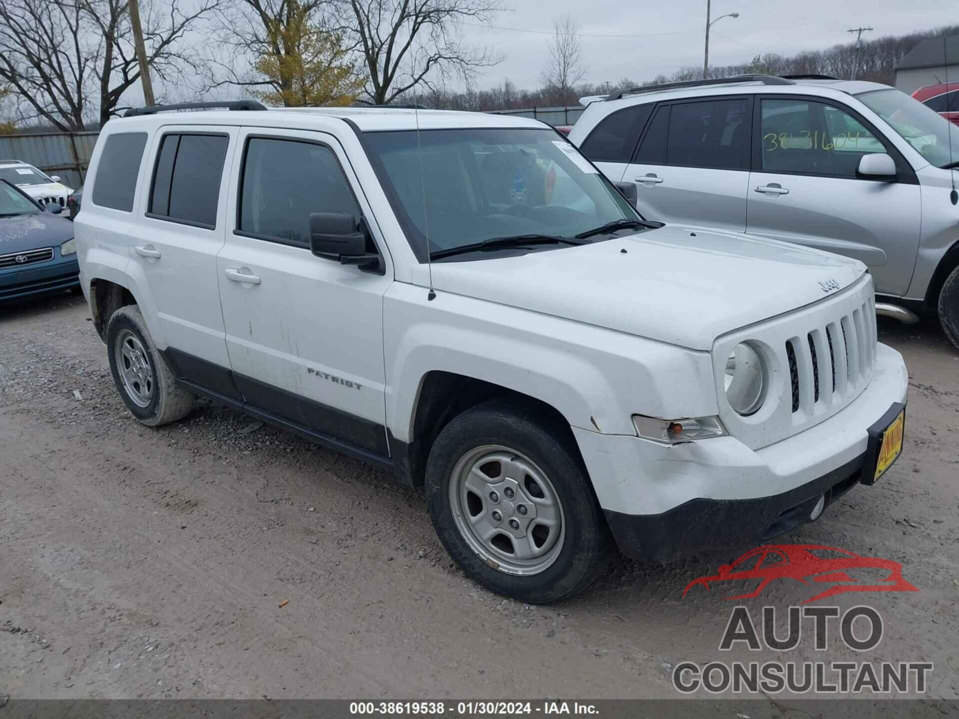 JEEP PATRIOT 2016 - 1C4NJPBA4GD812177