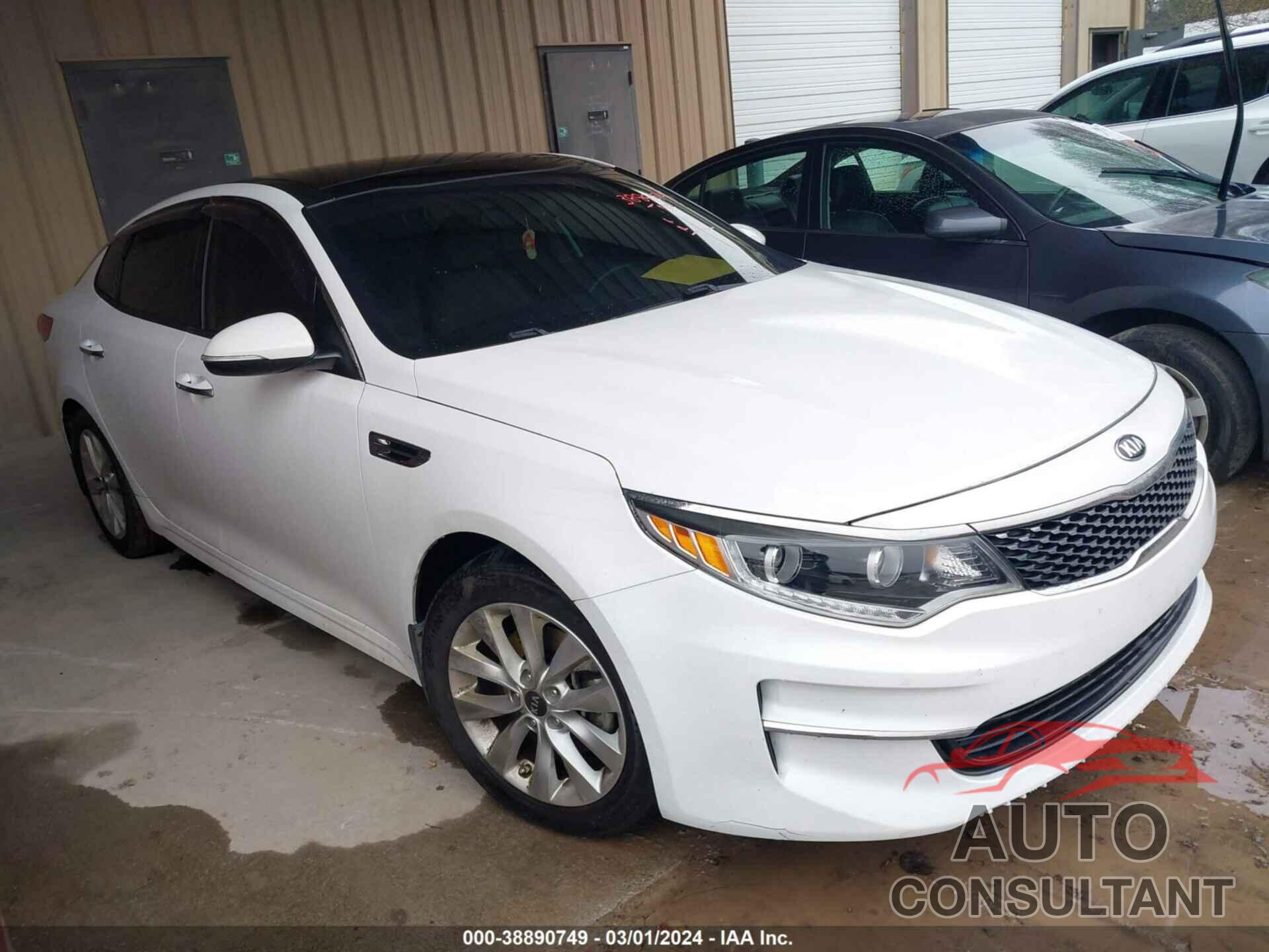 KIA OPTIMA 2016 - 5XXGU4L3XGG081095