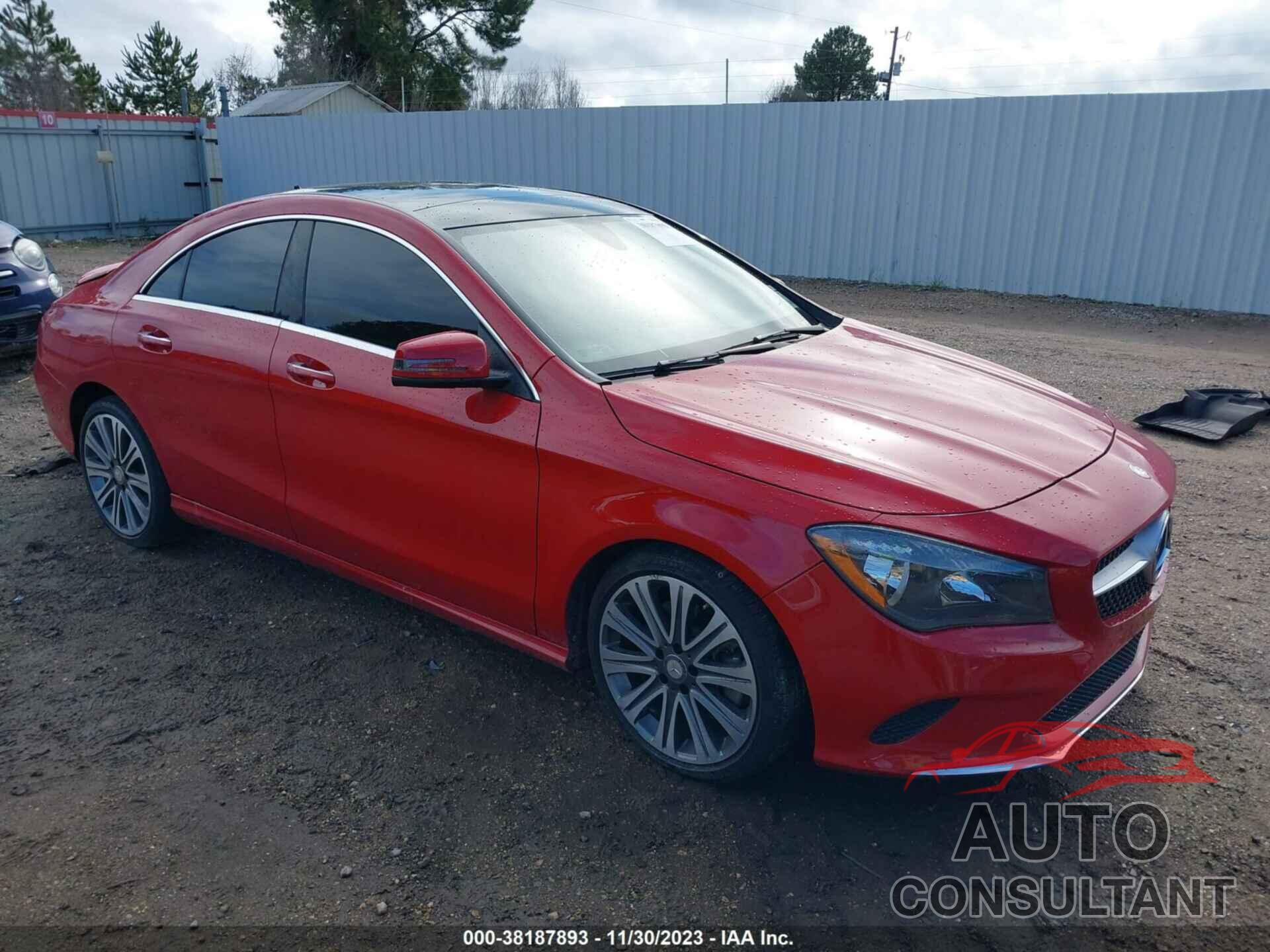 MERCEDES-BENZ CLA 2017 - WDDSJ4GB8HN473895