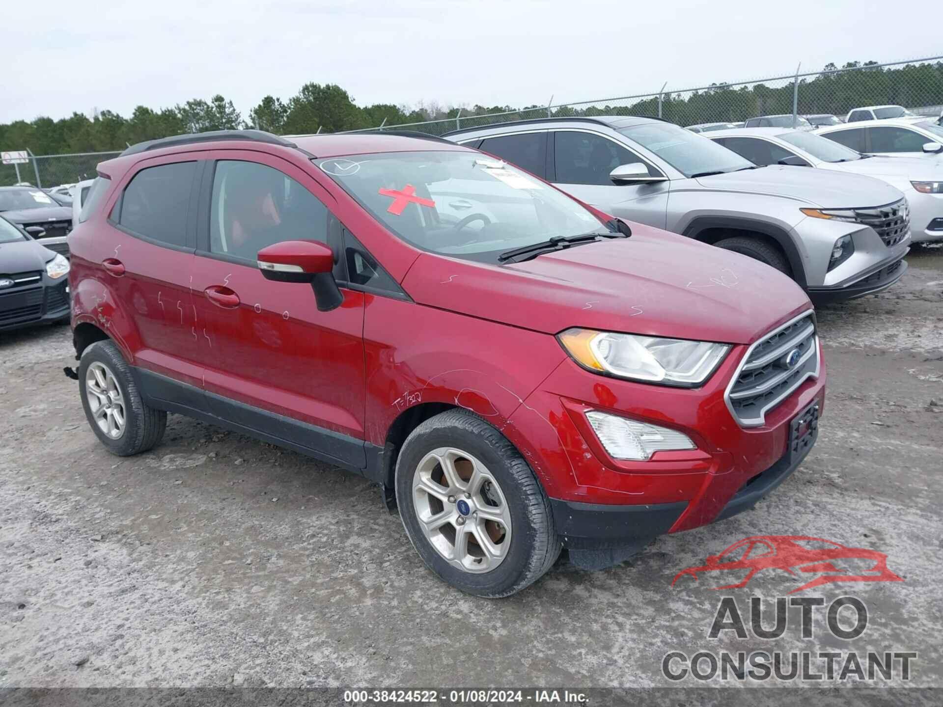 FORD ECOSPORT 2020 - MAJ3S2GE9LC312430