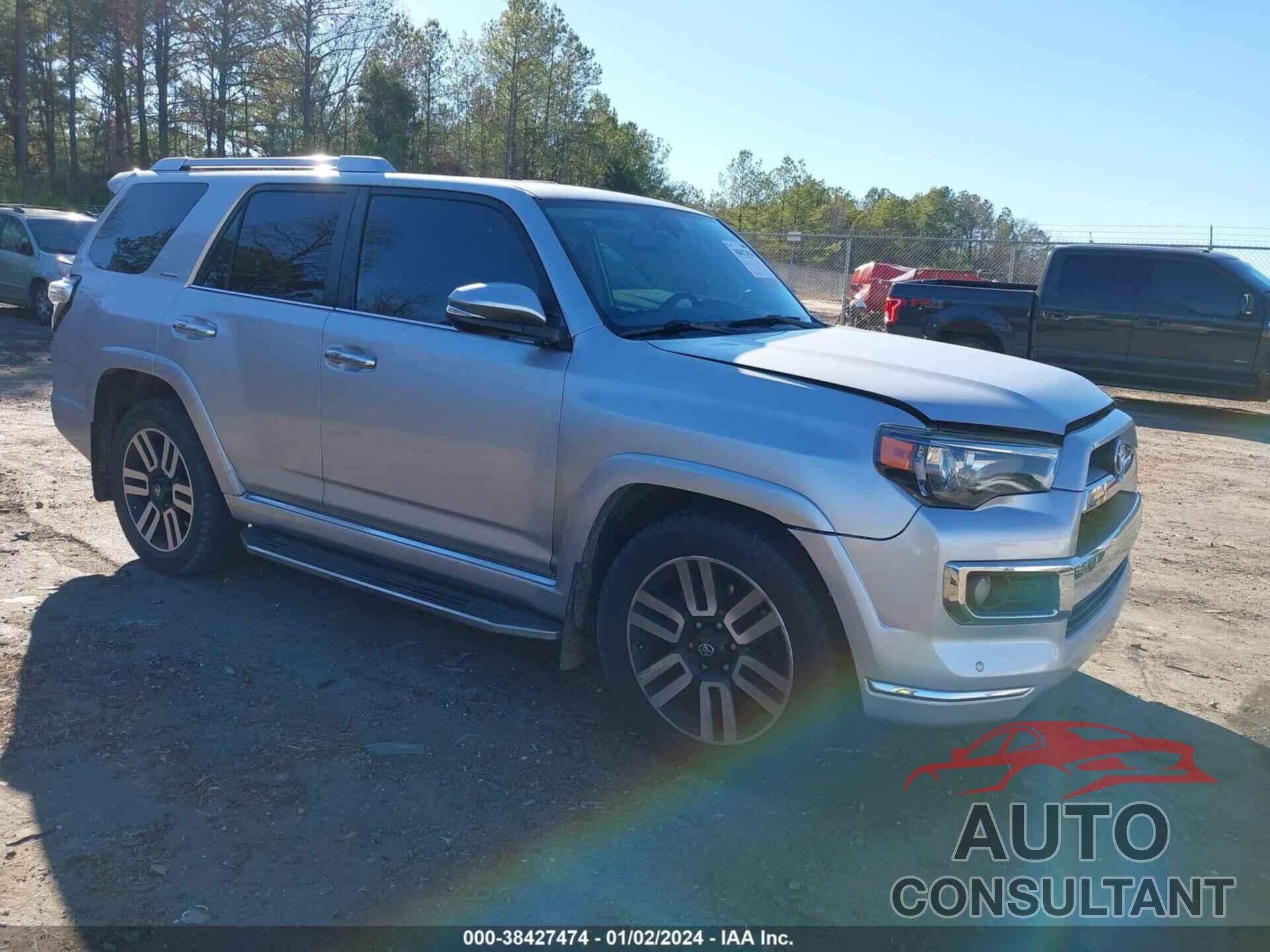 TOYOTA 4RUNNER 2017 - JTEZU5JR6H5148461