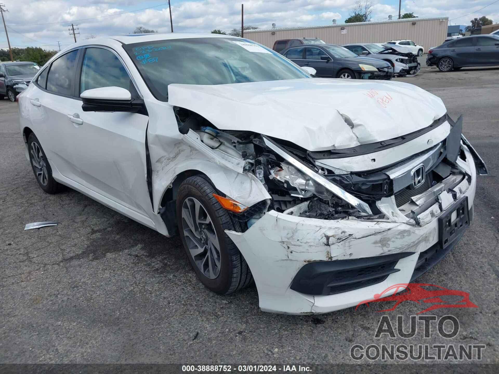 HONDA CIVIC 2017 - 19XFC2F76HE211644