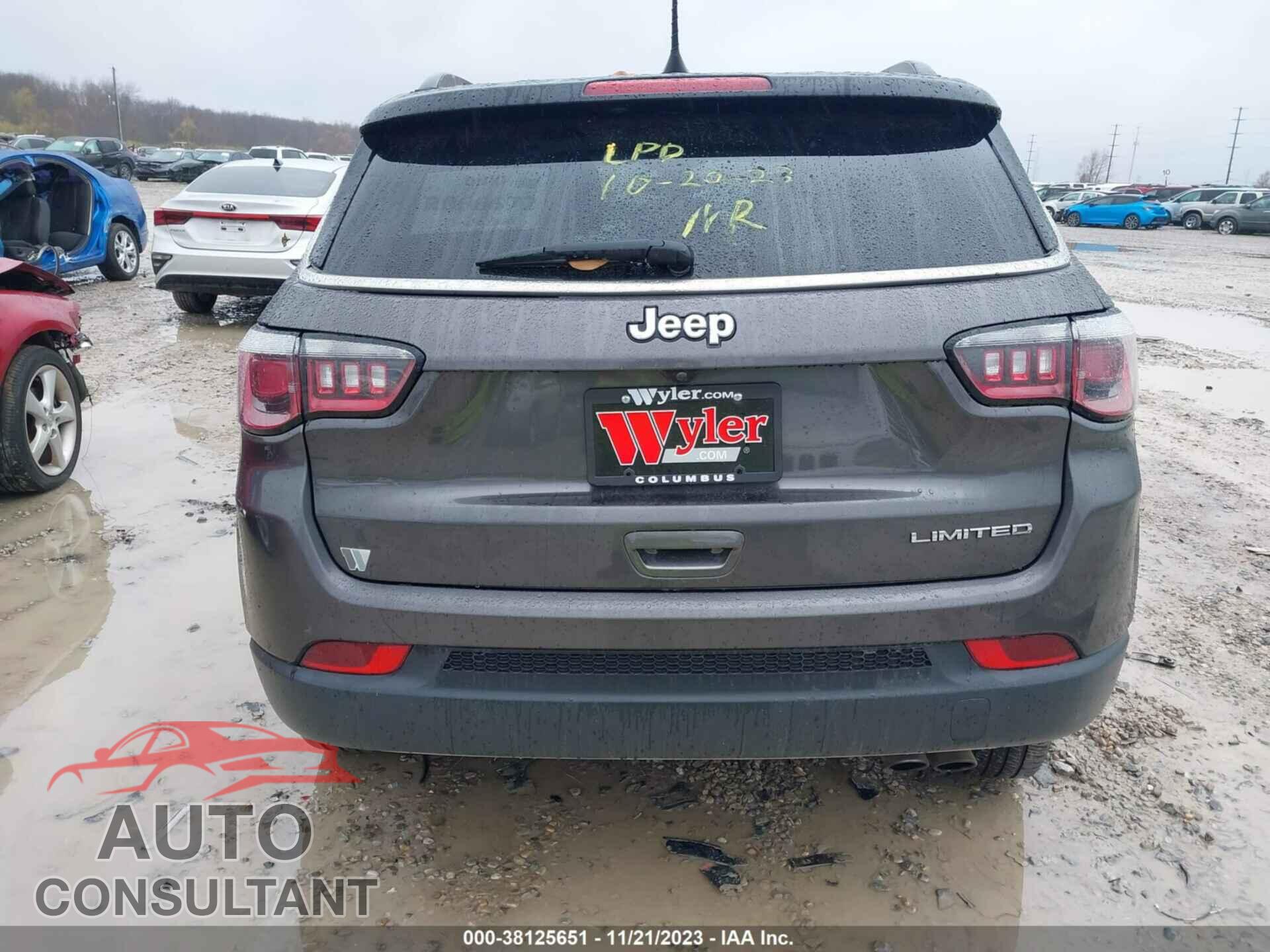 JEEP COMPASS 2020 - 3C4NJCCB7LT211477
