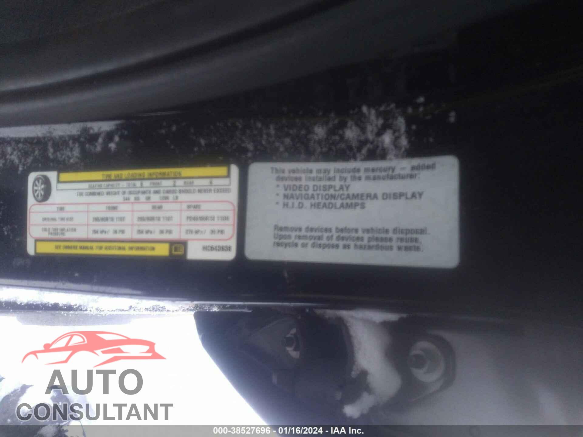 DODGE DURANGO 2017 - 1C4RDJAG9HC643938