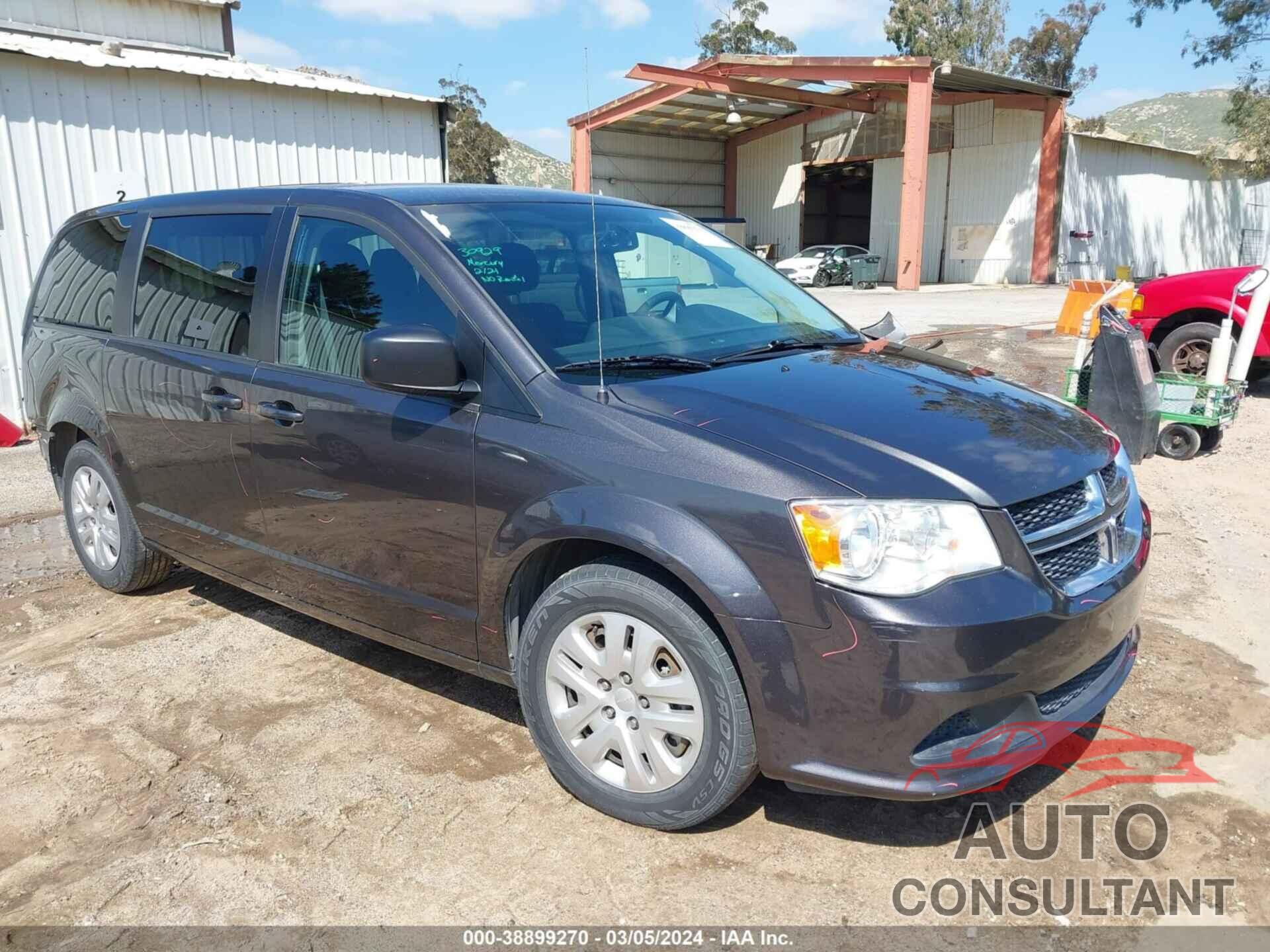 DODGE GRAND CARAVAN 2018 - 2C4RDGBGXJR166113