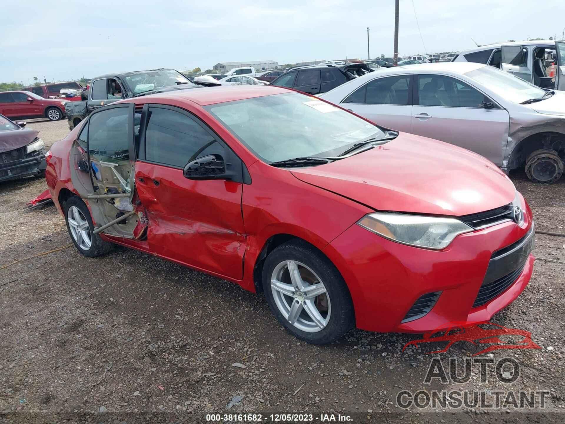 TOYOTA COROLLA 2016 - 5YFBURHE2GP450766