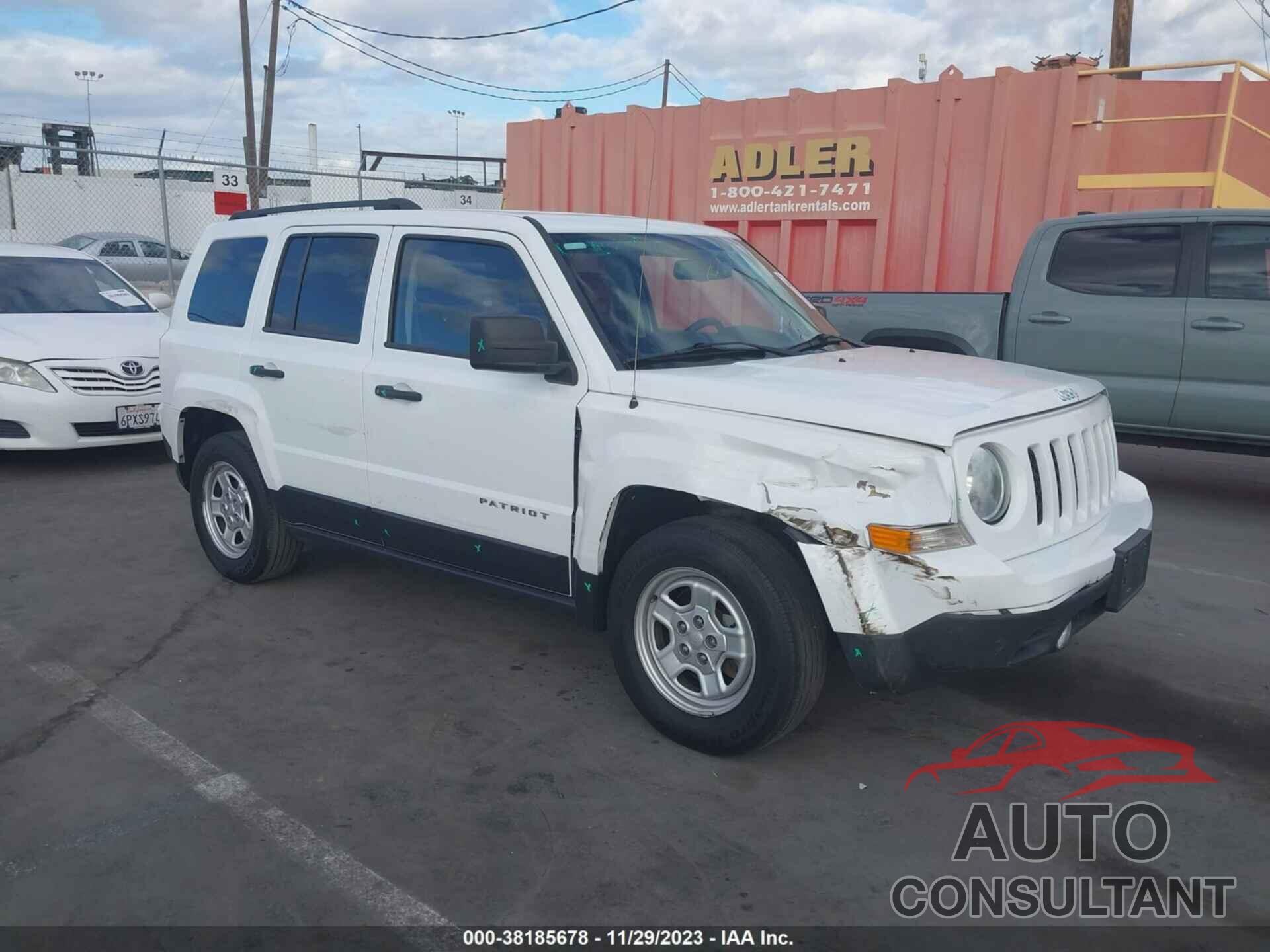 JEEP PATRIOT 2016 - 1C4NJPBBXGD808269