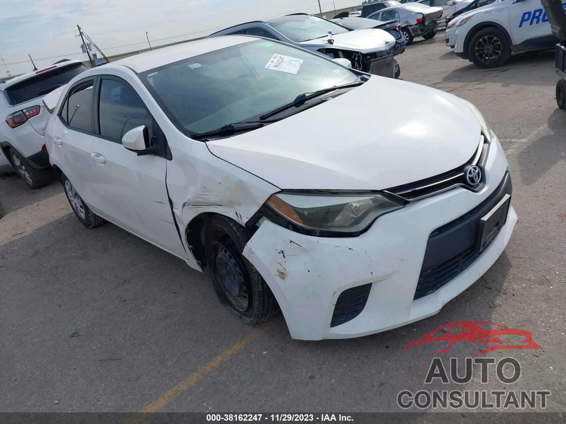 TOYOTA COROLLA 2016 - 5YFBURHE1GP377163