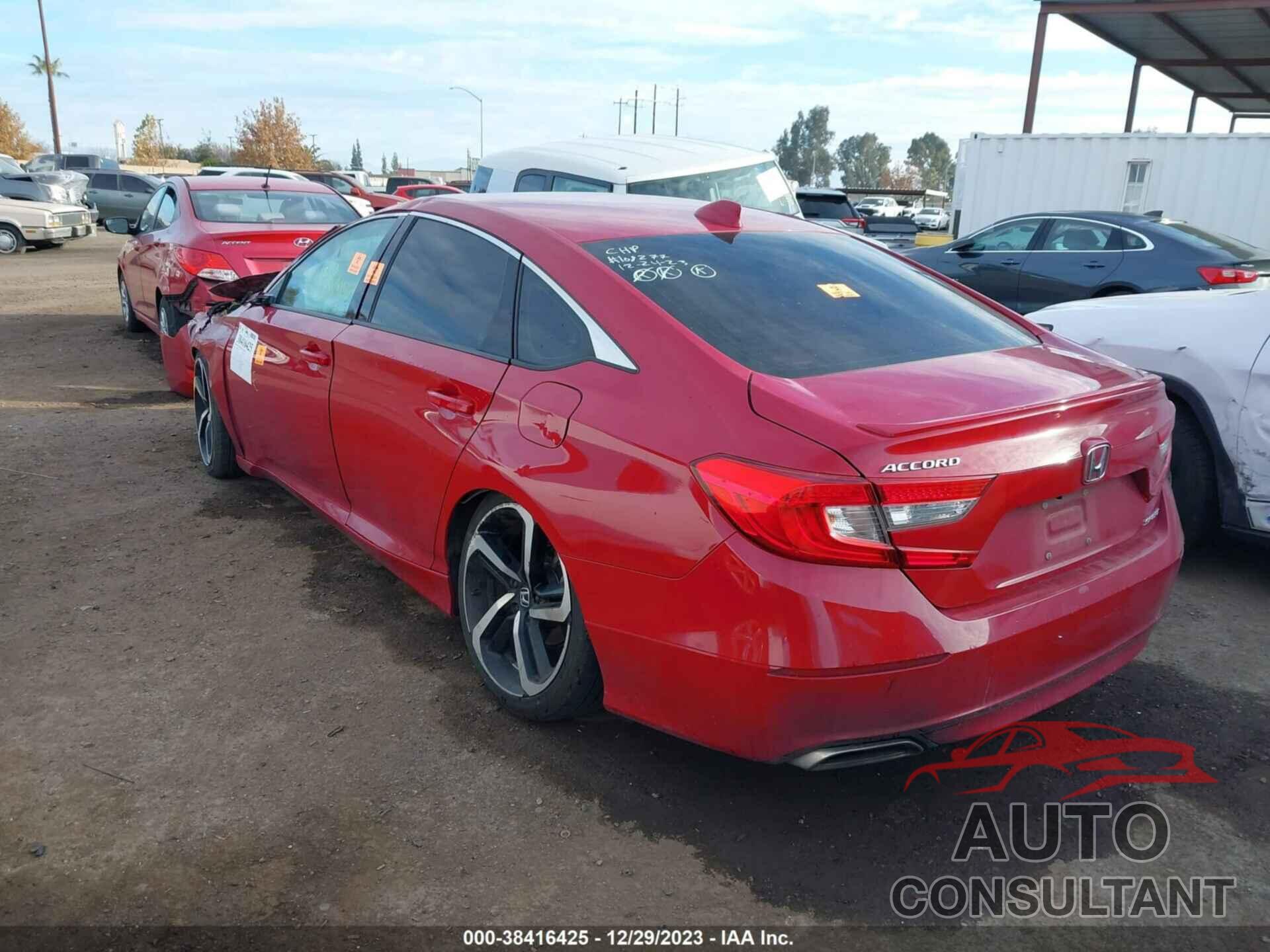 HONDA ACCORD 2018 - 1HGCV1F35JA207566