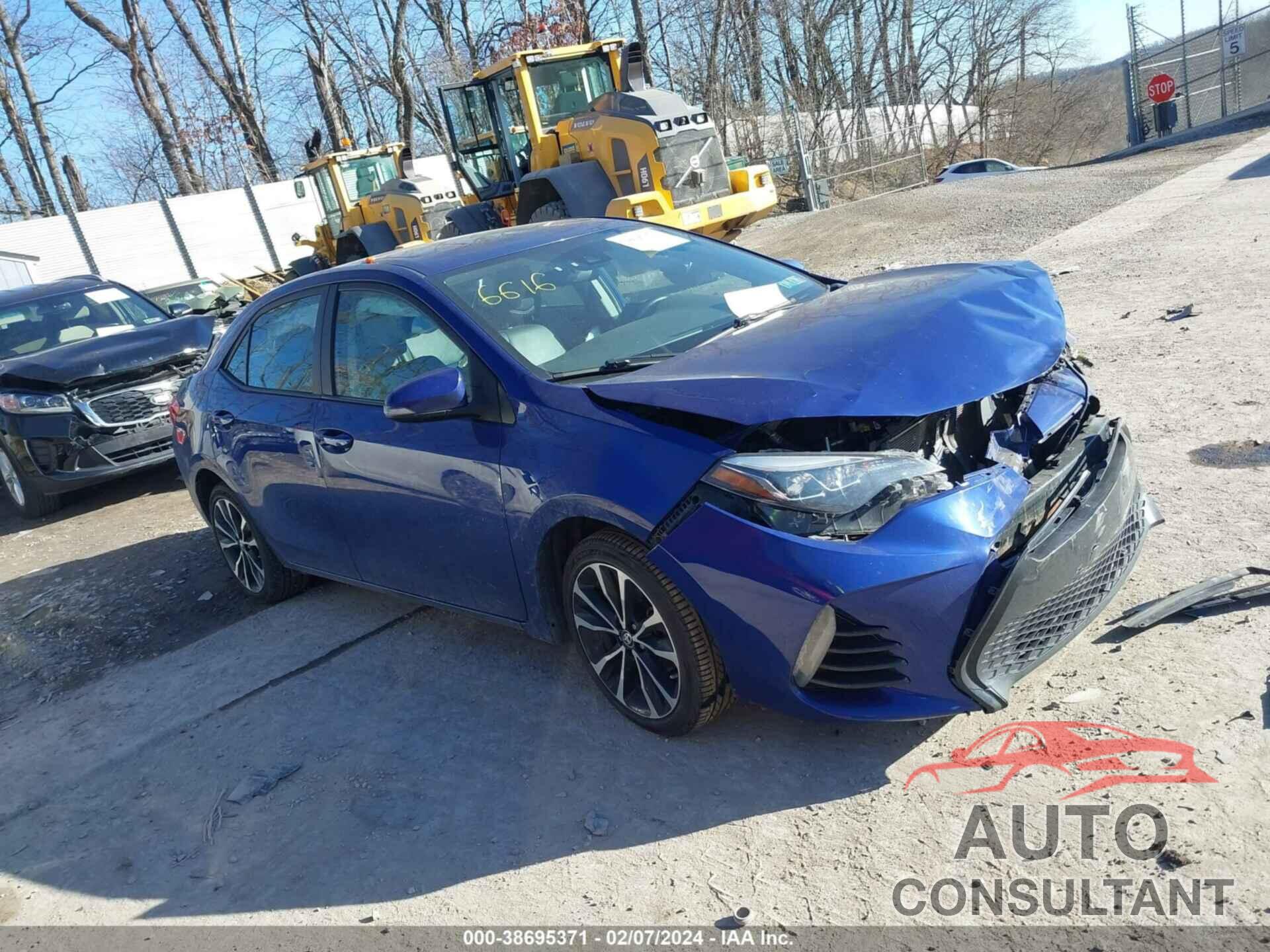 TOYOTA COROLLA 2017 - 2T1BURHE6HC926616