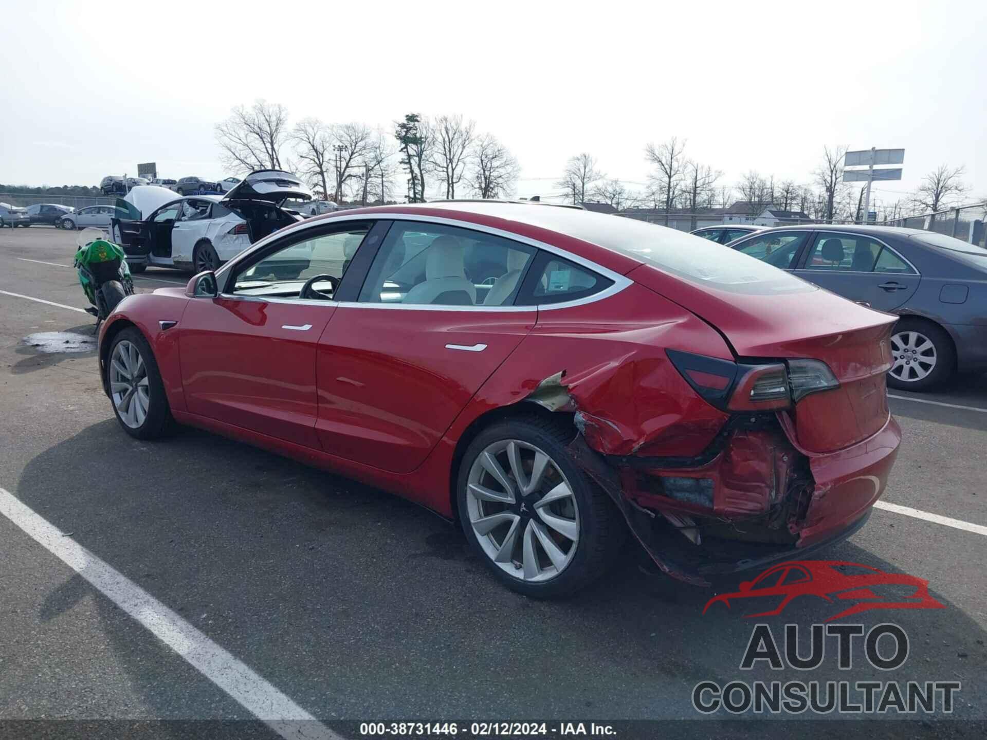 TESLA MODEL 3 2018 - 5YJ3E1EB6JF147361