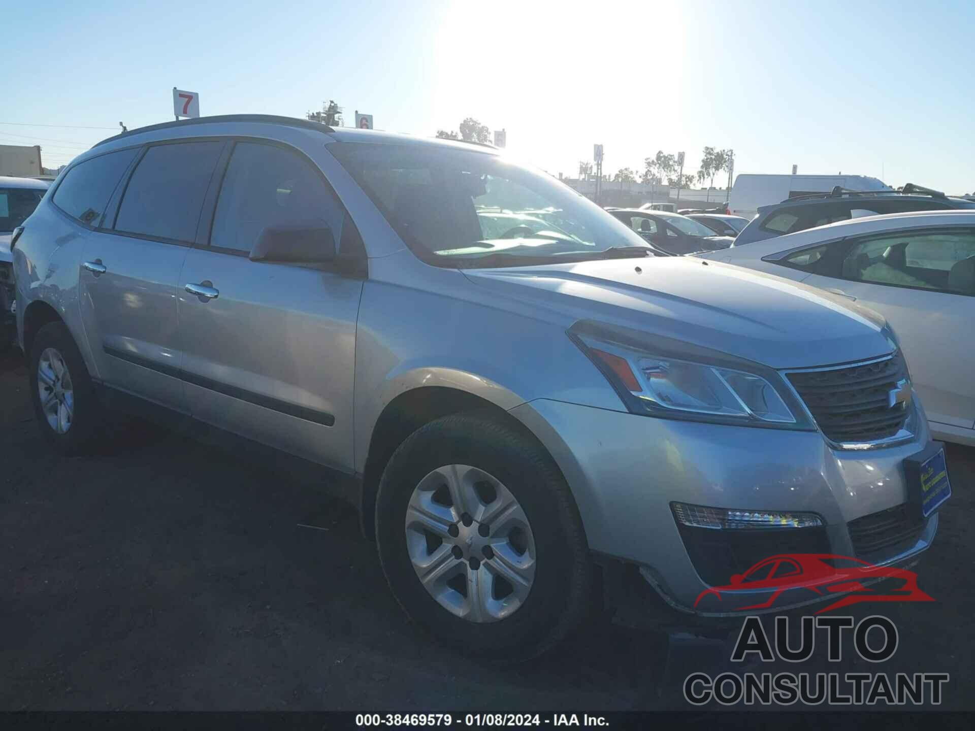 CHEVROLET TRAVERSE 2016 - 1GNKRFKD5GJ264022