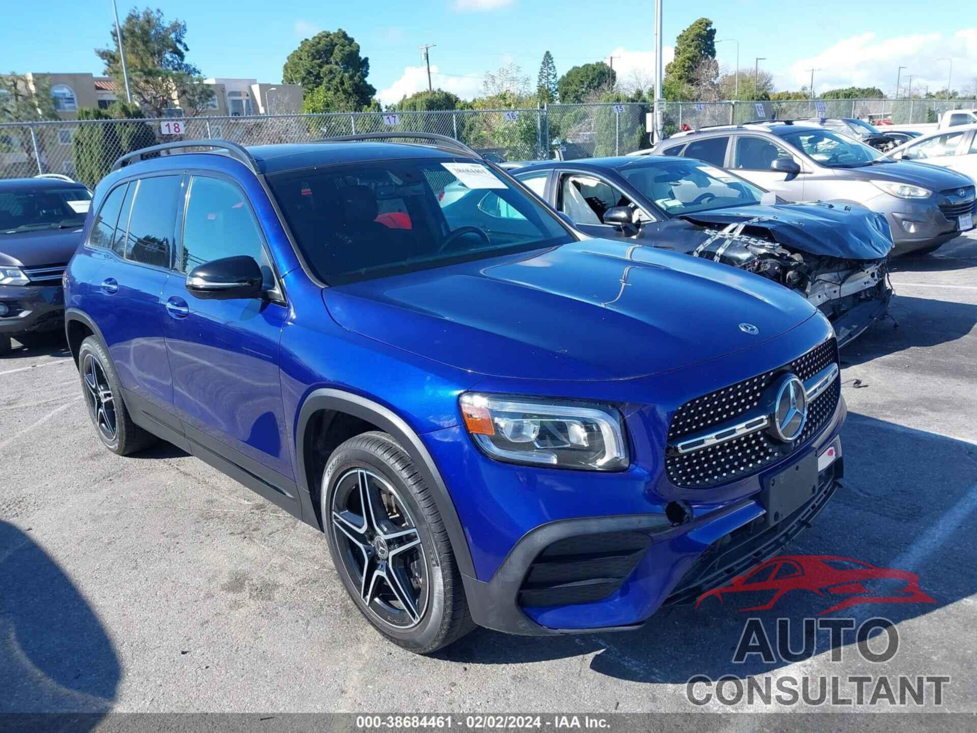 MERCEDES-BENZ GLB 250 2020 - W1N4M4HB0LW037823