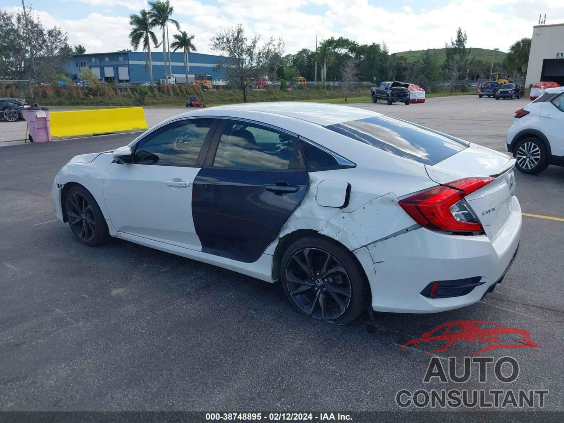 HONDA CIVIC 2019 - 19XFC2E81KE000238