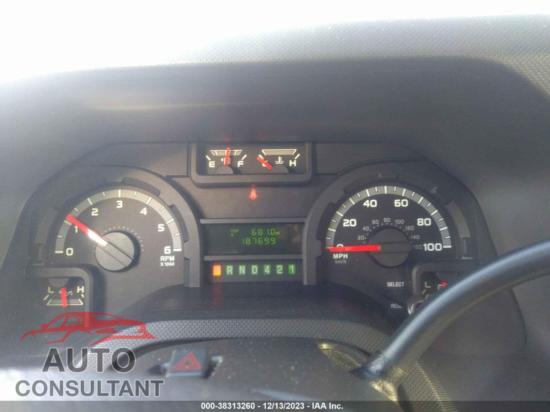 FORD E-450 CUTAWAY 2019 - 1FDXE4FS7KDC42548